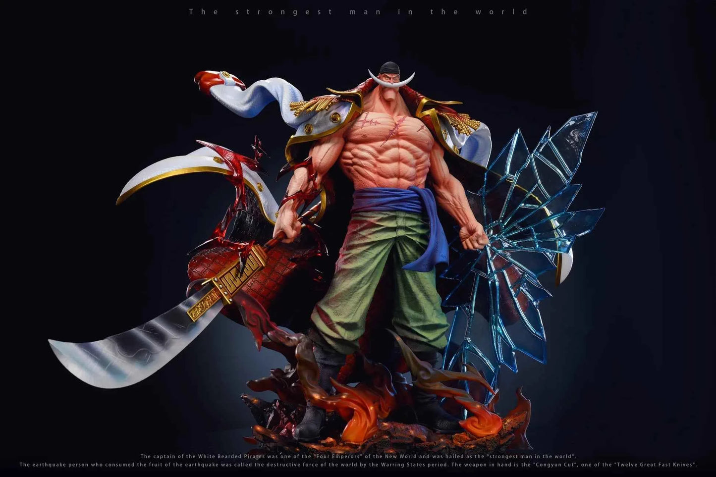 One Piece LX Studio Edward Newgate Whitebeard V2 Resin Statue - Santoryu Resins Collectors