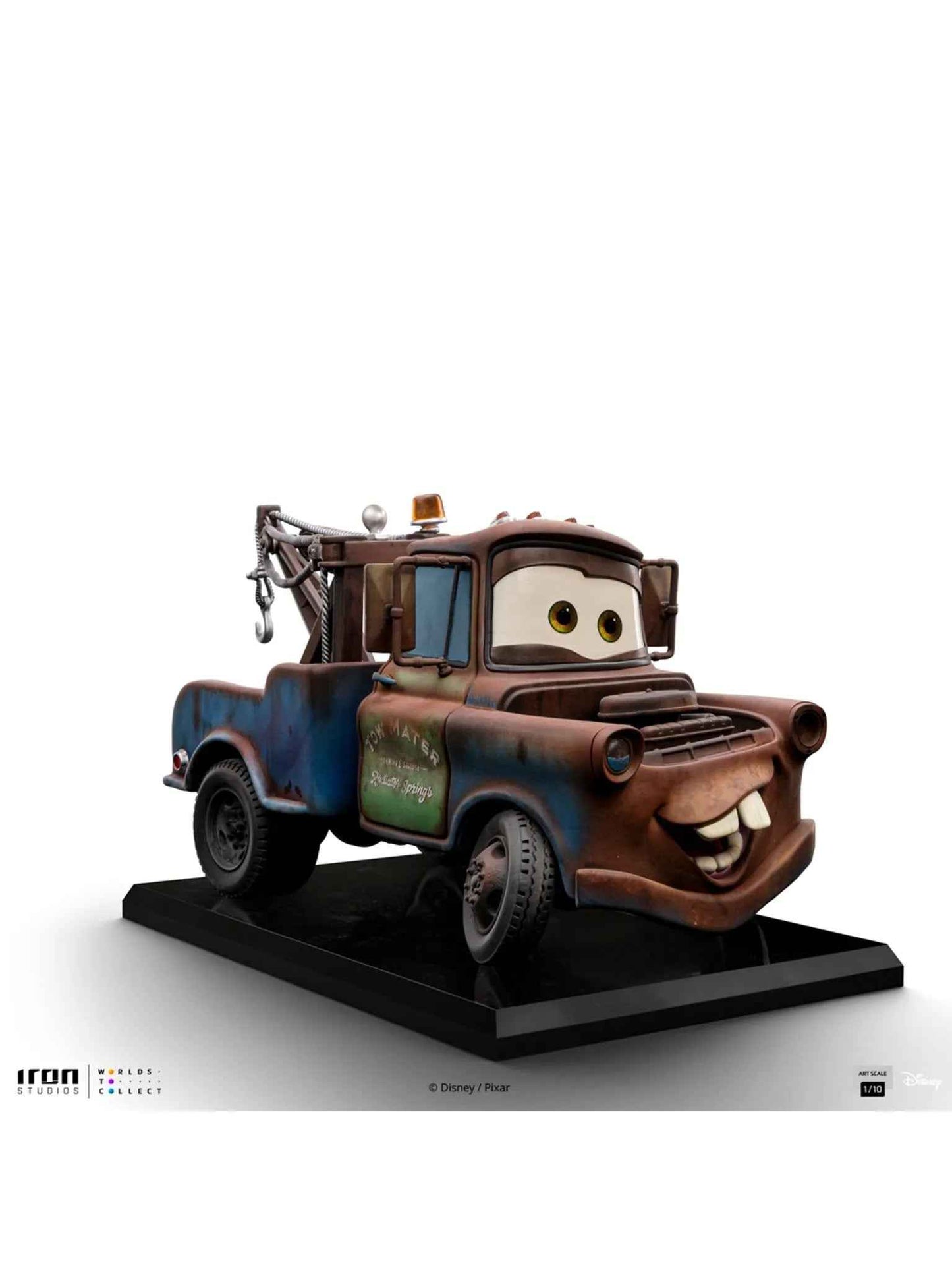 Disney ~ Iron Studio ~ Tow Mater "Cars" ~ Licensed Resin Statue - Santoryu Resins Collectors