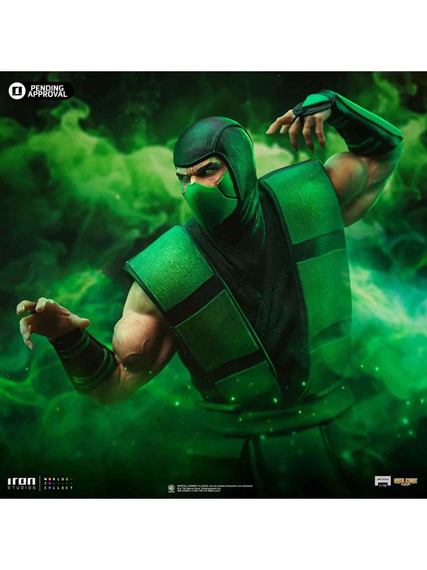 Mortal Kombat ~ Iron Studio ~ Reptile ~ Licensed Resin Statue - Santoryu Resins Collectors