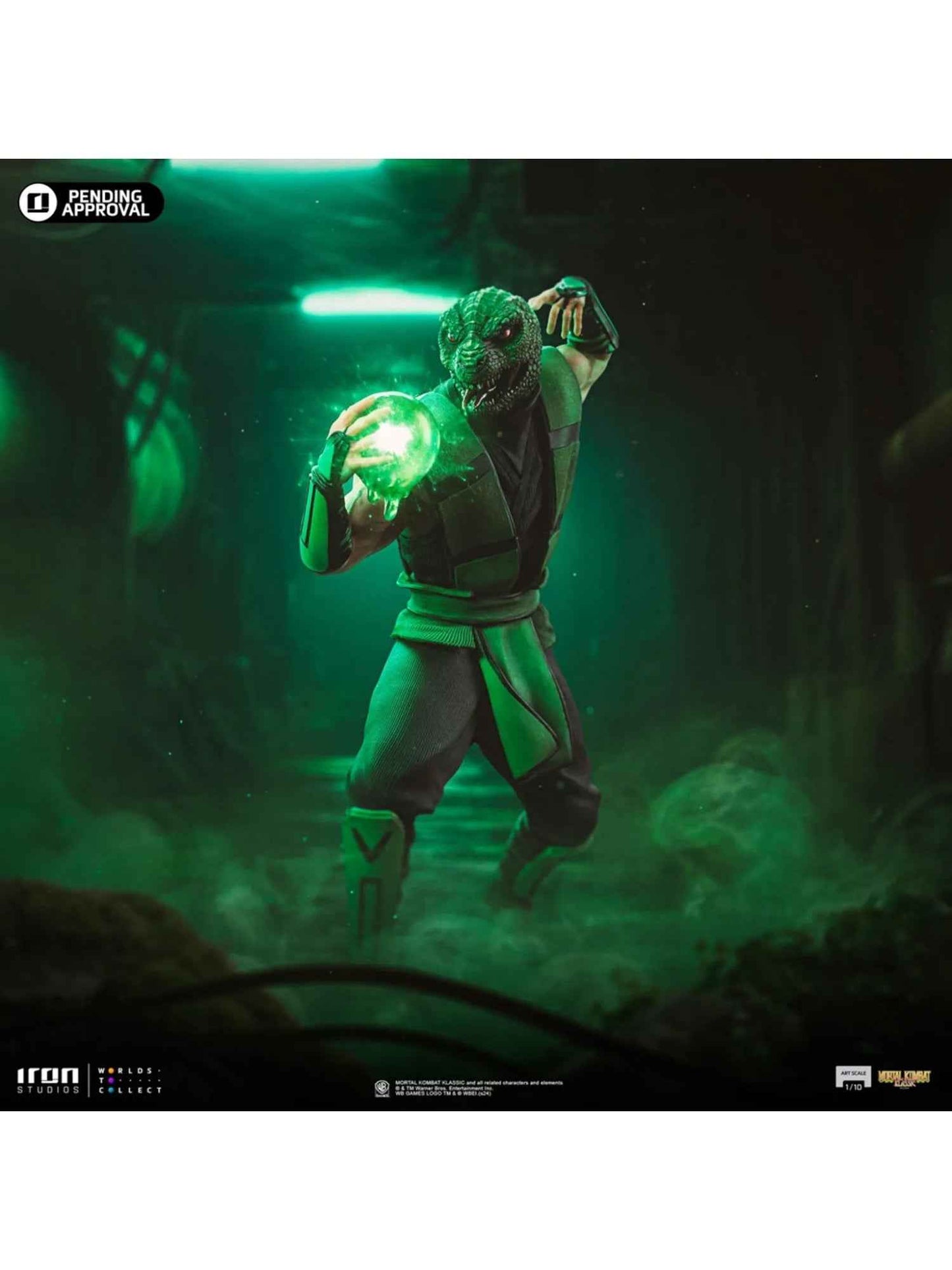 Mortal Kombat ~ Iron Studio ~ Reptile ~ Licensed Resin Statue - Santoryu Resins Collectors