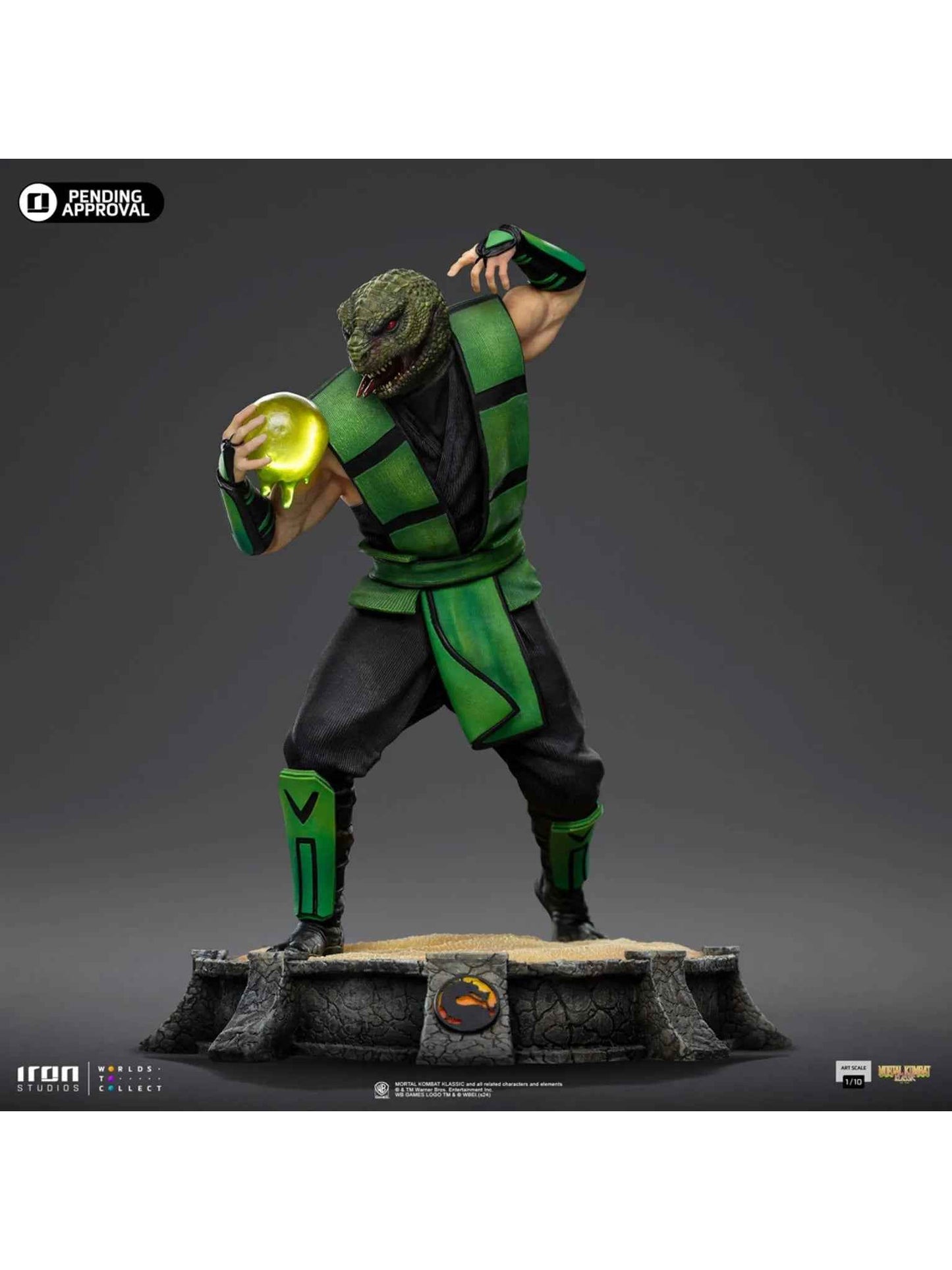 Mortal Kombat ~ Iron Studio ~ Reptile ~ Licensed Resin Statue - Santoryu Resins Collectors