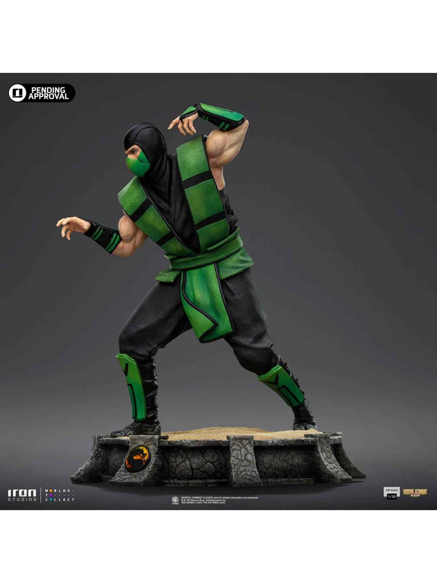 Mortal Kombat ~ Iron Studio ~ Reptile ~ Licensed Resin Statue - Santoryu Resins Collectors