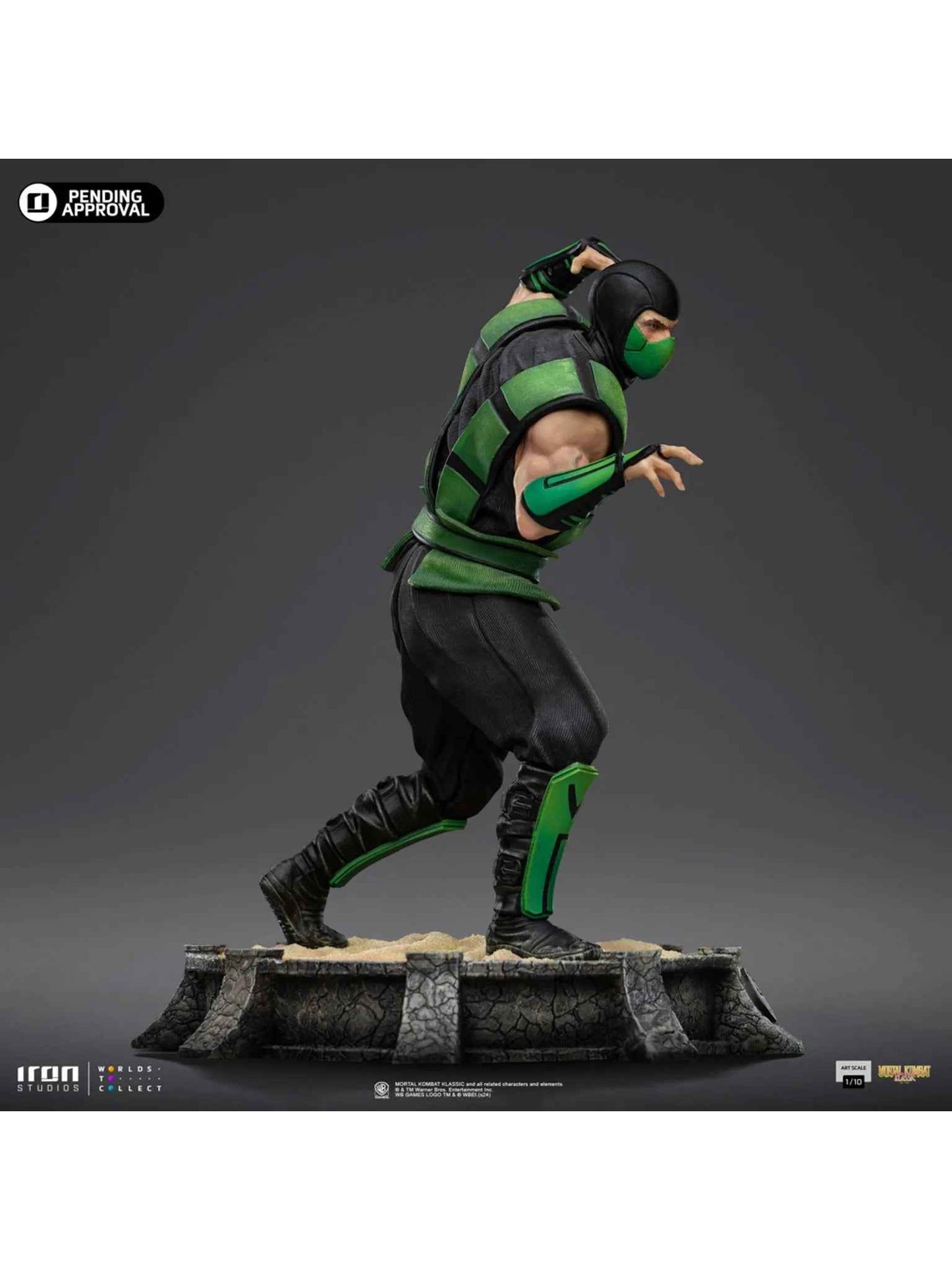 Mortal Kombat ~ Iron Studio ~ Reptile ~ Licensed Resin Statue - Santoryu Resins Collectors