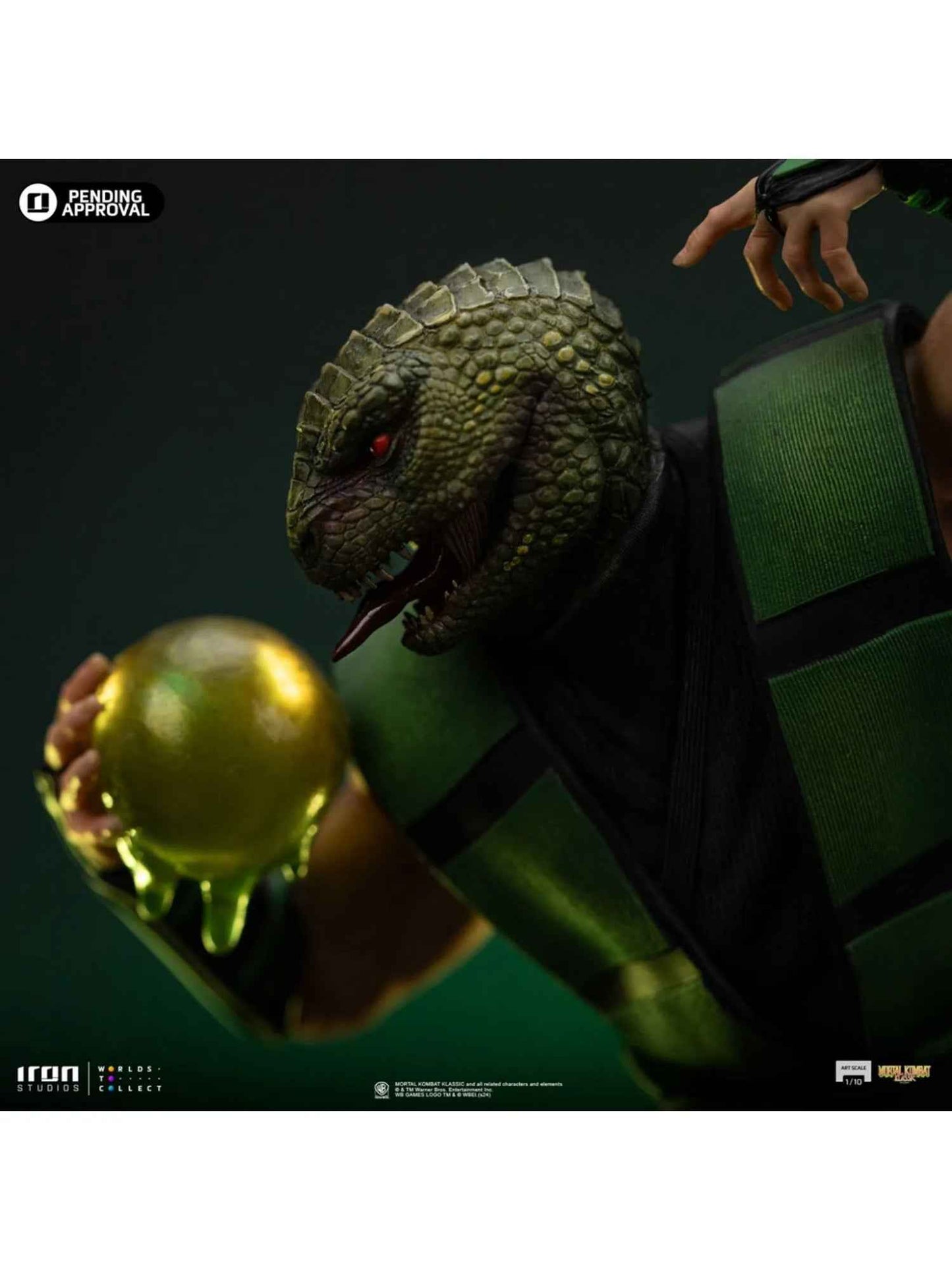 Mortal Kombat ~ Iron Studio ~ Reptile ~ Licensed Resin Statue - Santoryu Resins Collectors