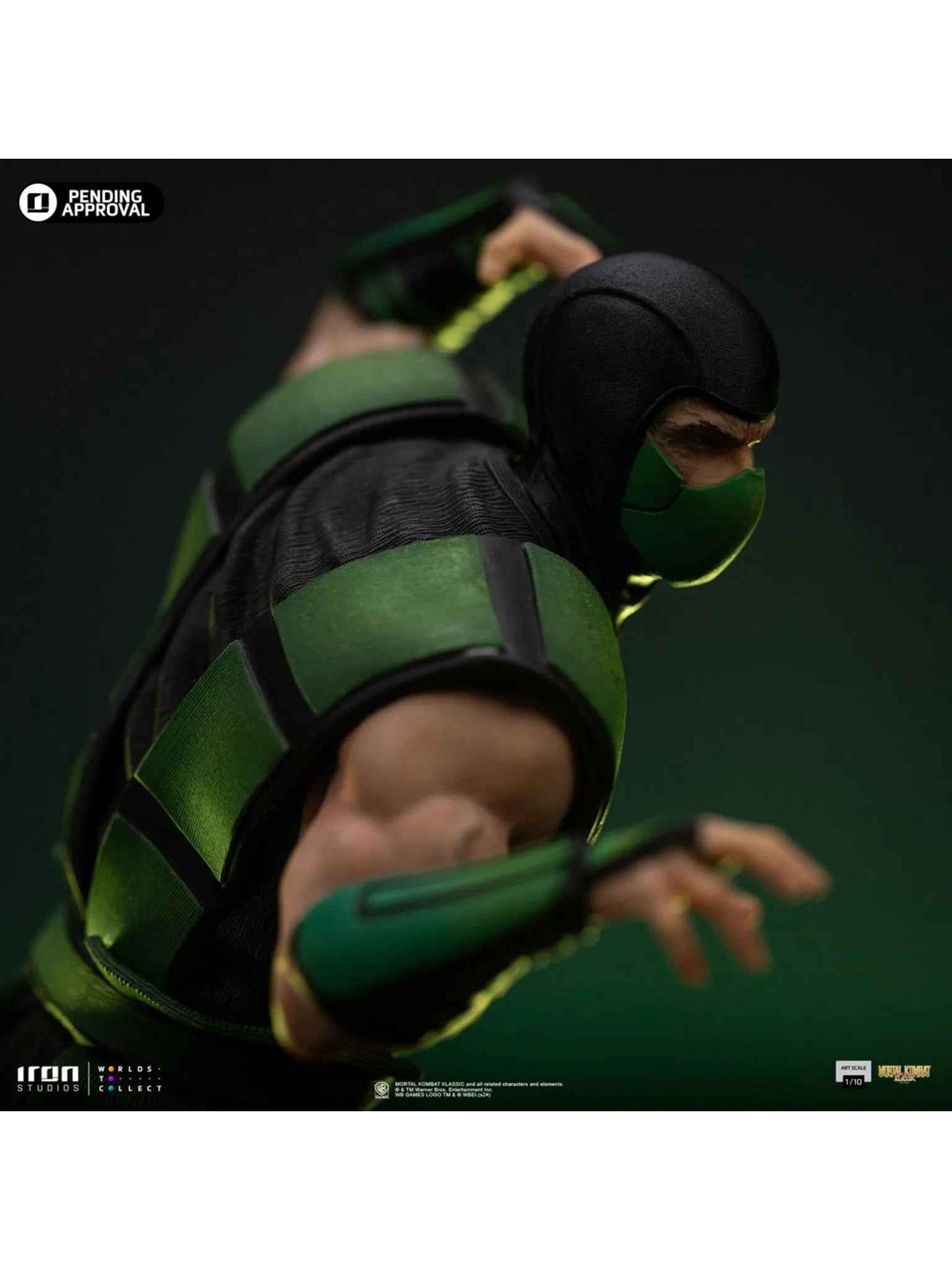 Mortal Kombat ~ Iron Studio ~ Reptile ~ Licensed Resin Statue - Santoryu Resins Collectors