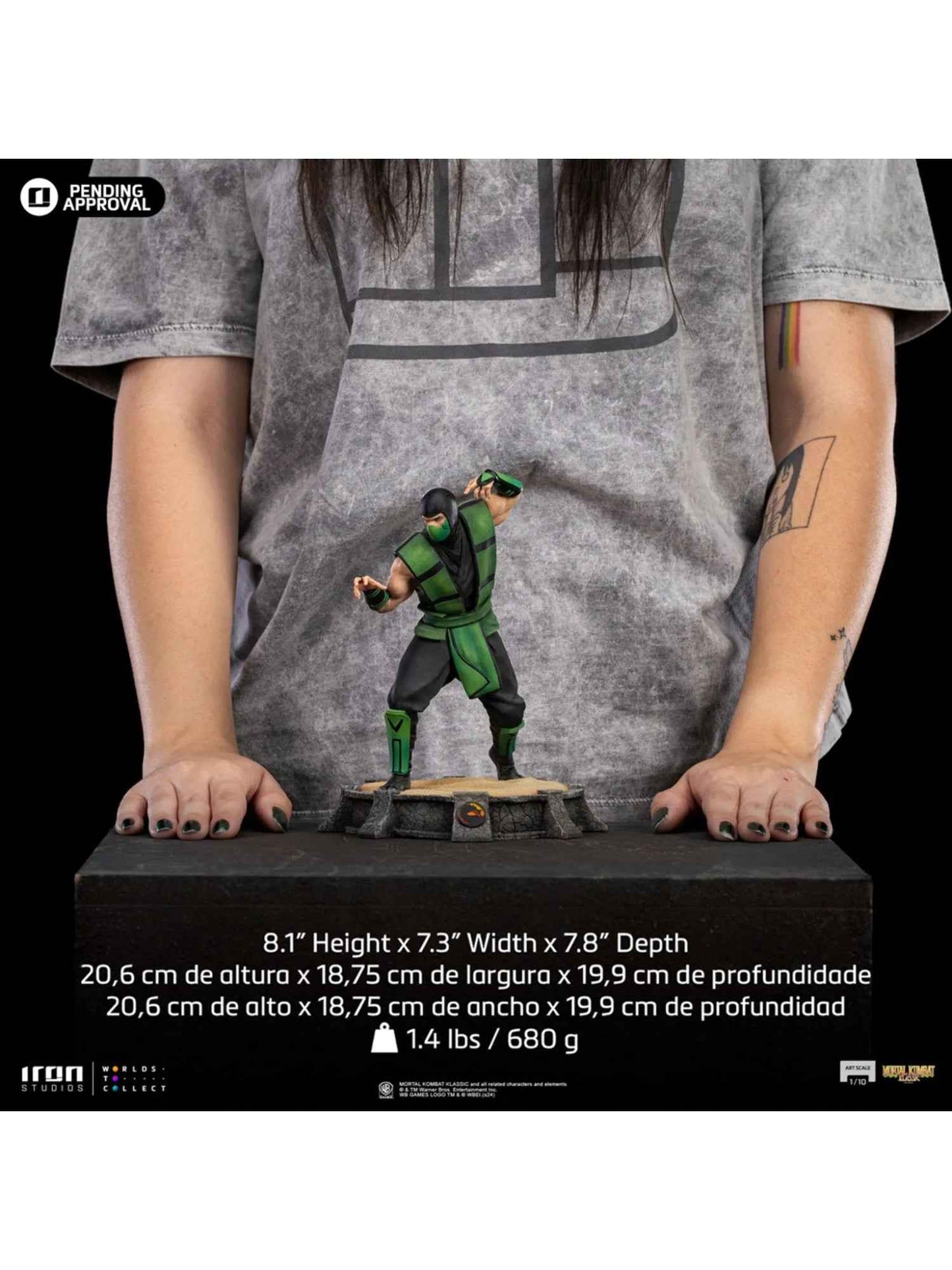 Mortal Kombat ~ Iron Studio ~ Reptile ~ Licensed Resin Statue - Santoryu Resins Collectors