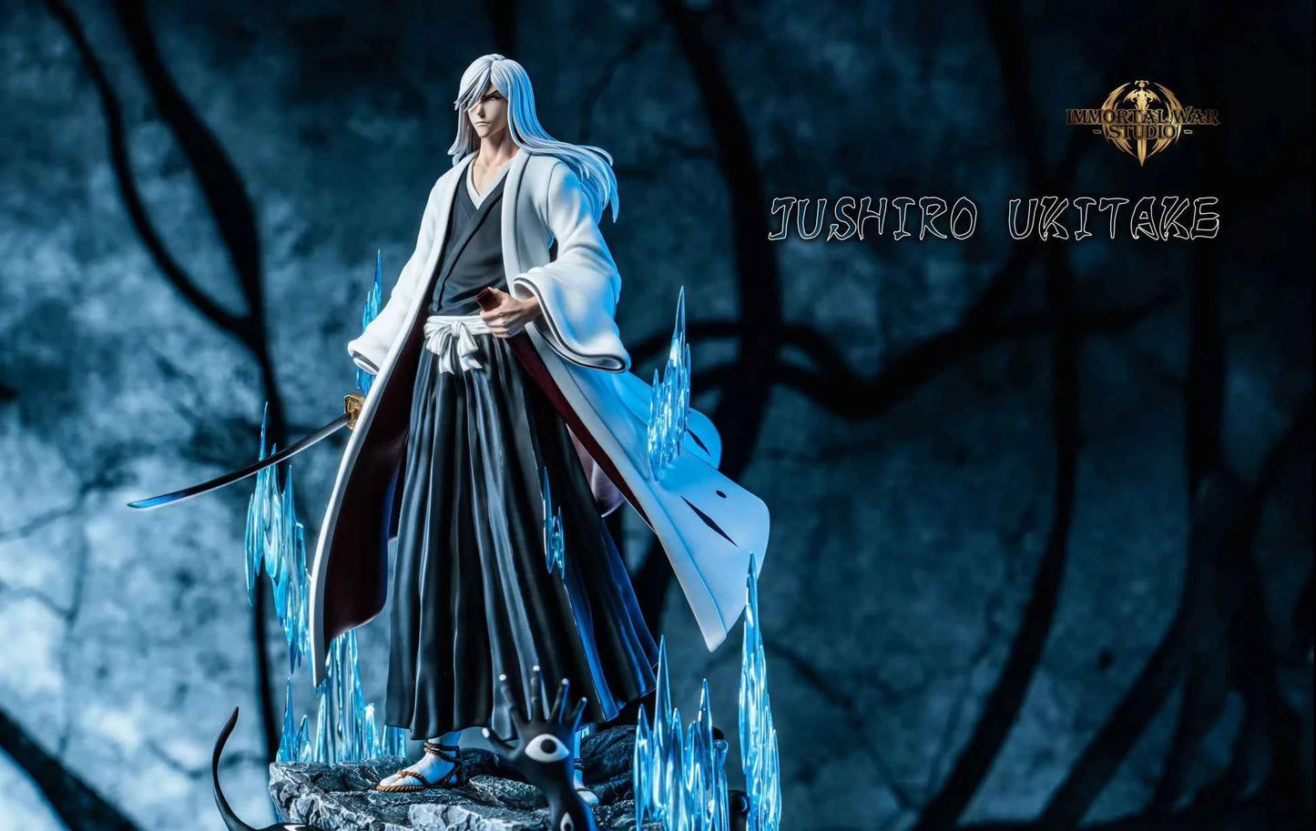 Bleach: Thousand Year Blood War ~ Immortal War (IW) Studio ~ Jushiro Ukitake ~ Resin Statue - Santoryu Resins Collectors