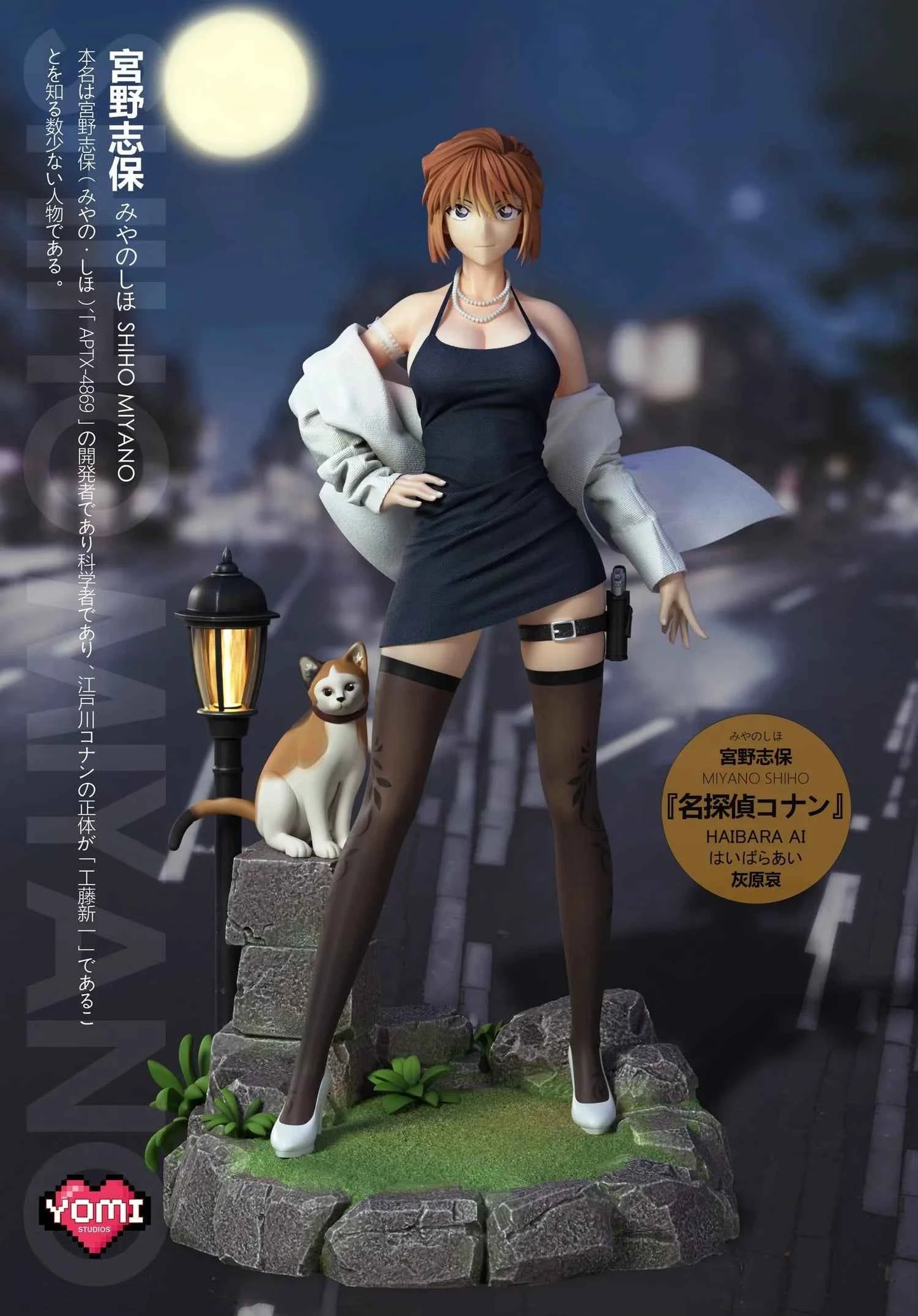 Detective Conan ~ YOMI Studio ~ Miyano Shiho ~ Resin Statue - Santoryu Resins Collectors