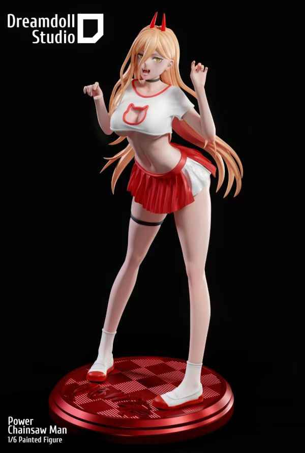 Chainsaw Man ~ Dreamdoll "DDS" Studio ~ Power ~ +18 Resin Statue - Santoryu Resins Collectors