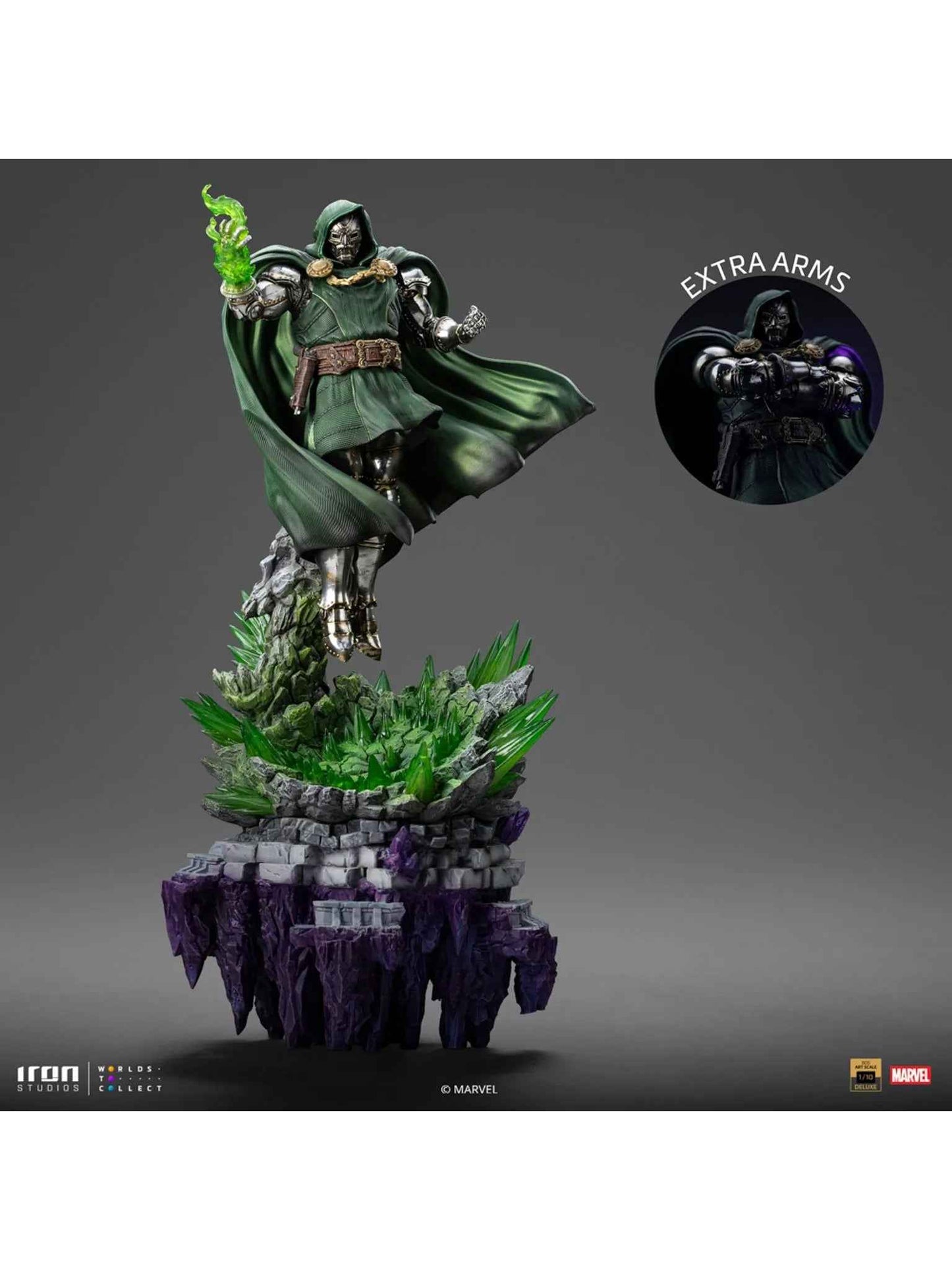 Marvel ~ Iron Studio ~ Doctor Doom ~ Licensed Resin Statue - Santoryu Resins Collectors