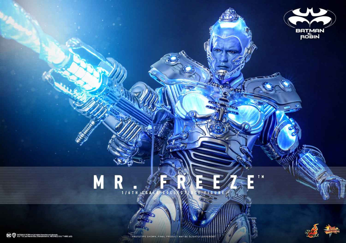 DC Comics ~ Hot Toys ~ "Batman and Robin" Mr. Freeze Regular Edition MMS799 & Deluxe Edition MMS800 ~ Licensed Action Figure - Santoryu Resins Collectors