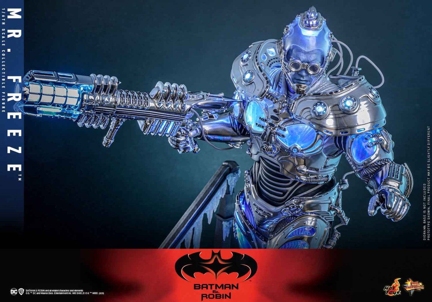 DC Comics ~ Hot Toys ~ "Batman and Robin" Mr. Freeze Regular Edition MMS799 & Deluxe Edition MMS800 ~ Licensed Action Figure - Santoryu Resins Collectors