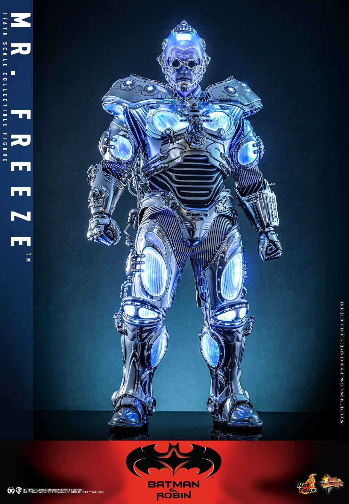 DC Comics ~ Hot Toys ~ "Batman and Robin" Mr. Freeze Regular Edition MMS799 & Deluxe Edition MMS800 ~ Licensed Action Figure - Santoryu Resins Collectors