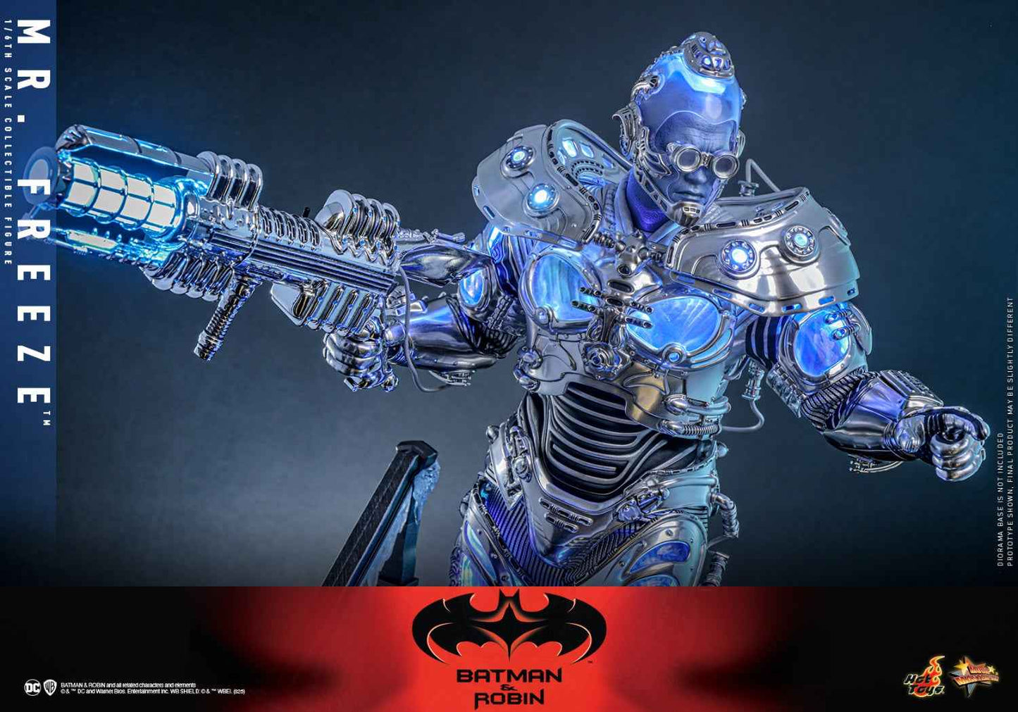 DC Comics ~ Hot Toys ~ "Batman and Robin" Mr. Freeze Regular Edition MMS799 & Deluxe Edition MMS800 ~ Licensed Action Figure - Santoryu Resins Collectors