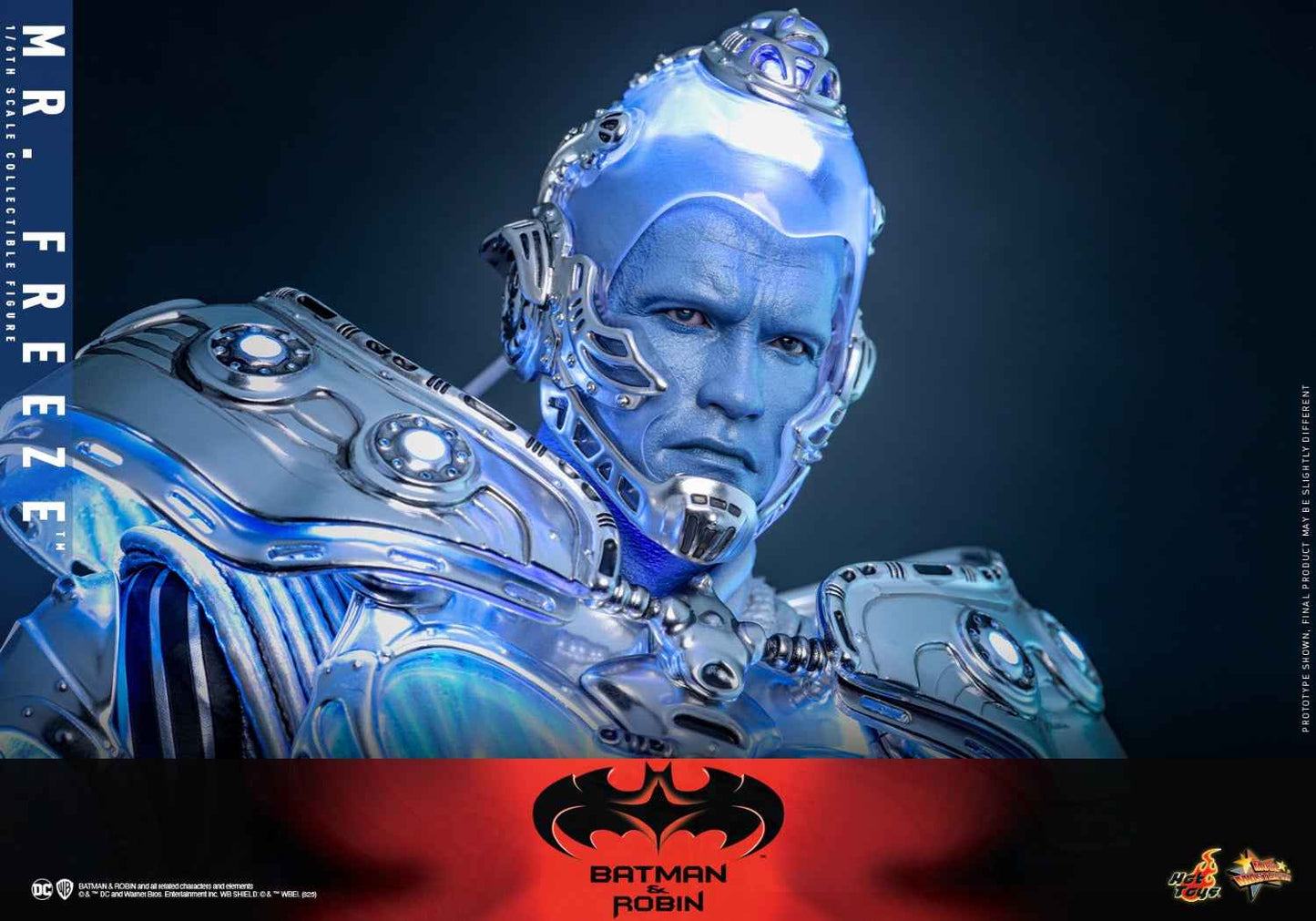 DC Comics ~ Hot Toys ~ "Batman and Robin" Mr. Freeze Regular Edition MMS799 & Deluxe Edition MMS800 ~ Licensed Action Figure - Santoryu Resins Collectors
