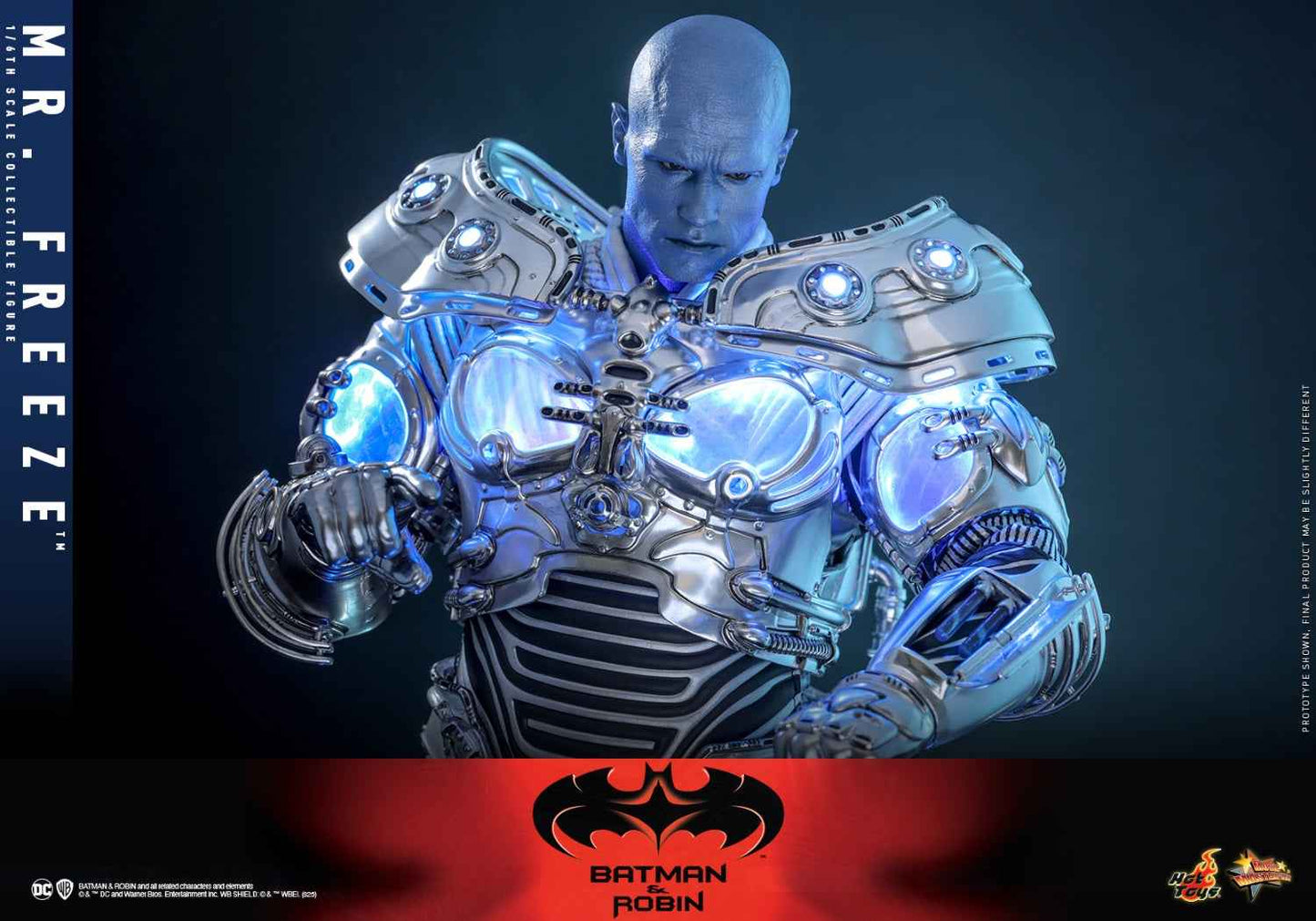 DC Comics ~ Hot Toys ~ "Batman and Robin" Mr. Freeze Regular Edition MMS799 & Deluxe Edition MMS800 ~ Licensed Action Figure - Santoryu Resins Collectors