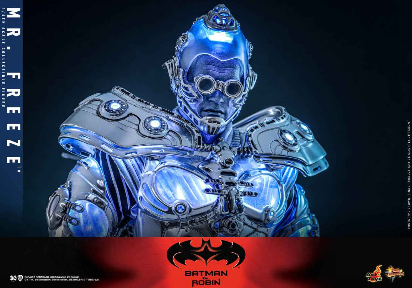 DC Comics ~ Hot Toys ~ "Batman and Robin" Mr. Freeze Regular Edition MMS799 & Deluxe Edition MMS800 ~ Licensed Action Figure - Santoryu Resins Collectors