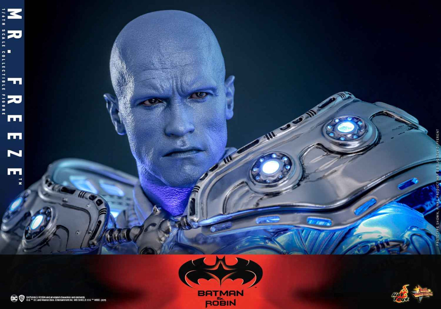 DC Comics ~ Hot Toys ~ "Batman and Robin" Mr. Freeze Regular Edition MMS799 & Deluxe Edition MMS800 ~ Licensed Action Figure - Santoryu Resins Collectors