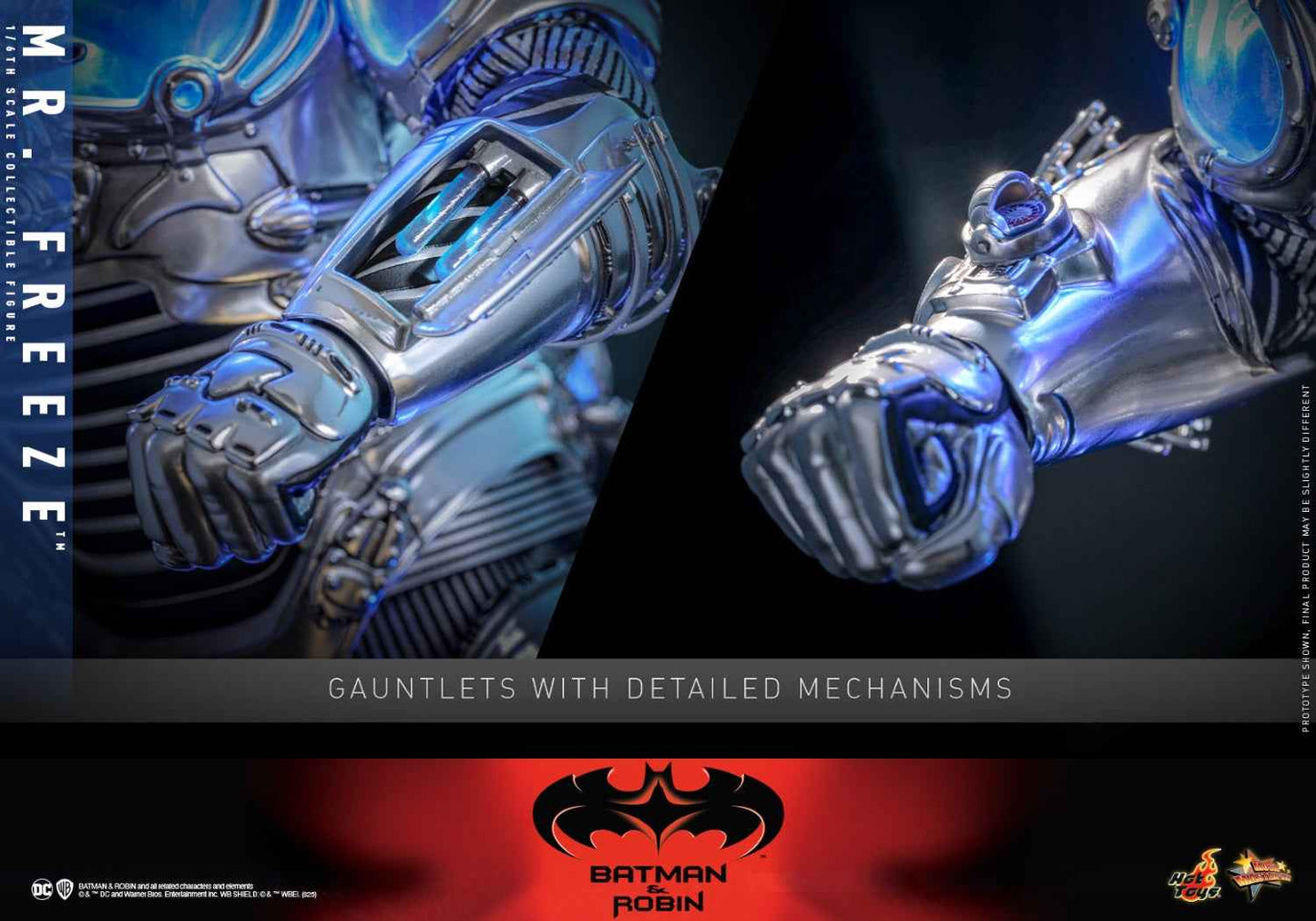 DC Comics ~ Hot Toys ~ "Batman and Robin" Mr. Freeze Regular Edition MMS799 & Deluxe Edition MMS800 ~ Licensed Action Figure - Santoryu Resins Collectors