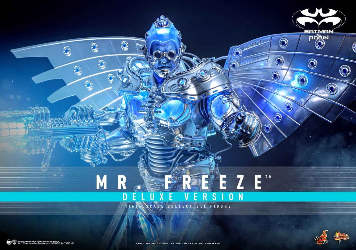 DC Comics ~ Hot Toys ~ "Batman and Robin" Mr. Freeze Regular Edition MMS799 & Deluxe Edition MMS800 ~ Licensed Action Figure - Santoryu Resins Collectors