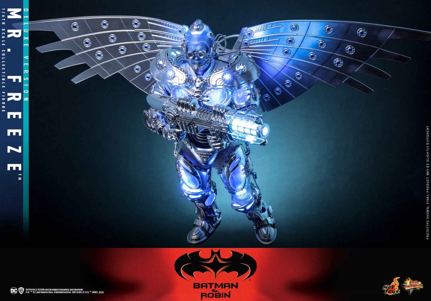 DC Comics ~ Hot Toys ~ "Batman and Robin" Mr. Freeze Regular Edition MMS799 & Deluxe Edition MMS800 ~ Licensed Action Figure - Santoryu Resins Collectors