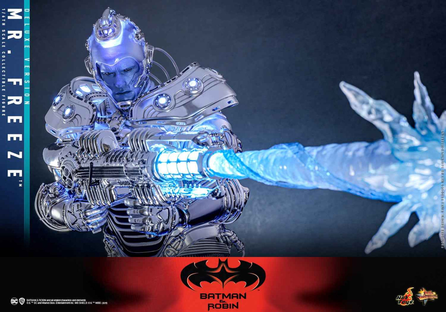 DC Comics ~ Hot Toys ~ "Batman and Robin" Mr. Freeze Regular Edition MMS799 & Deluxe Edition MMS800 ~ Licensed Action Figure - Santoryu Resins Collectors