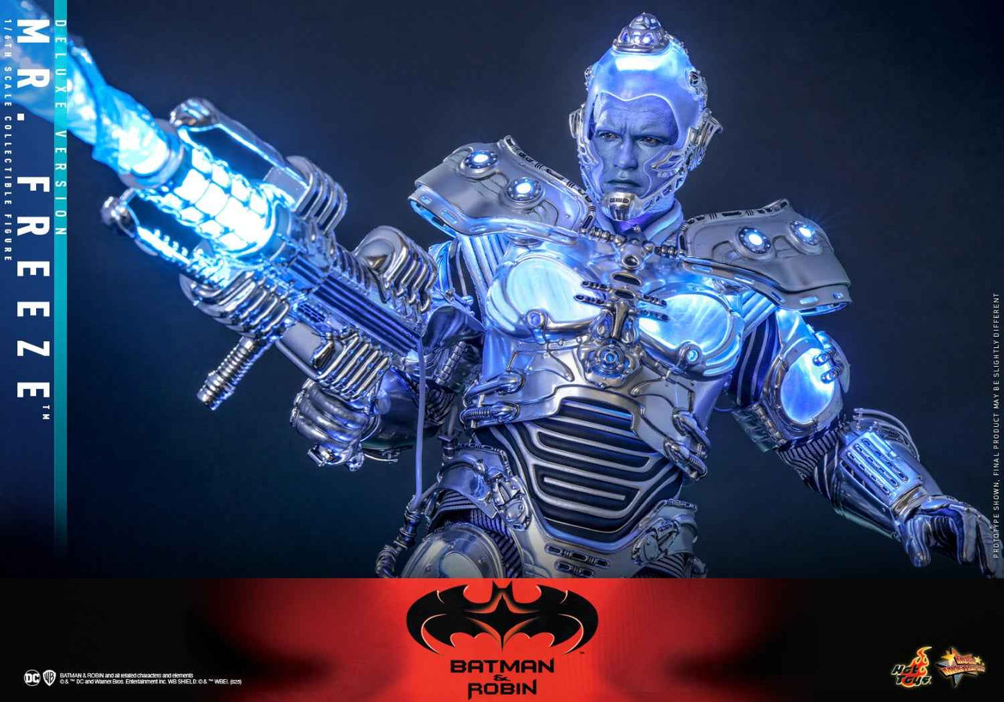DC Comics ~ Hot Toys ~ "Batman and Robin" Mr. Freeze Regular Edition MMS799 & Deluxe Edition MMS800 ~ Licensed Action Figure - Santoryu Resins Collectors