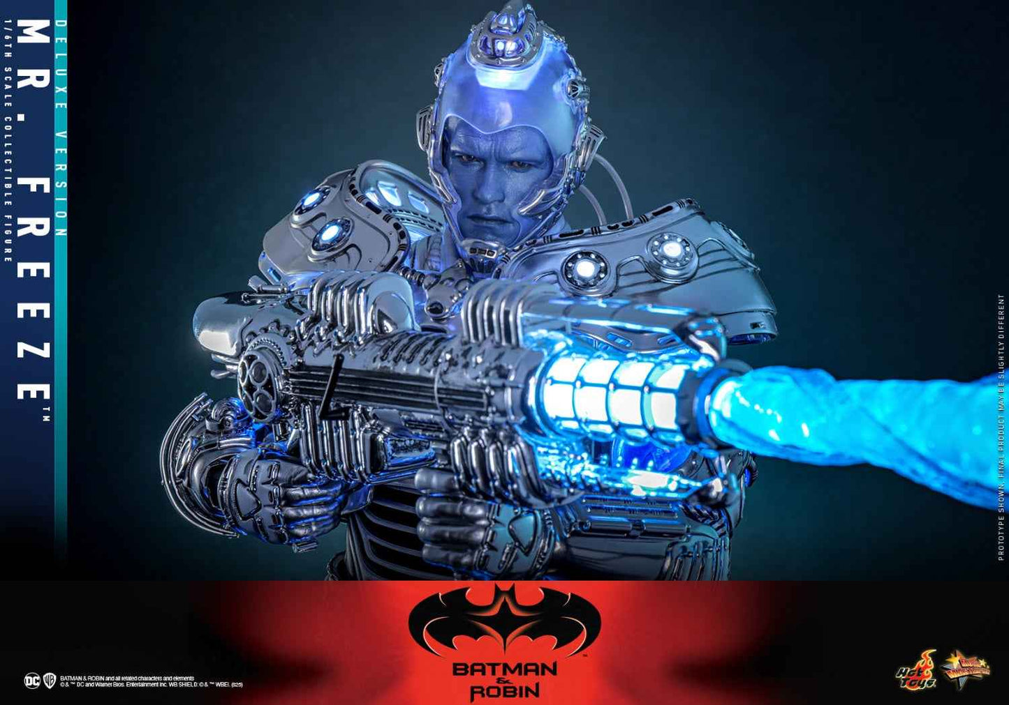 DC Comics ~ Hot Toys ~ "Batman and Robin" Mr. Freeze Regular Edition MMS799 & Deluxe Edition MMS800 ~ Licensed Action Figure - Santoryu Resins Collectors