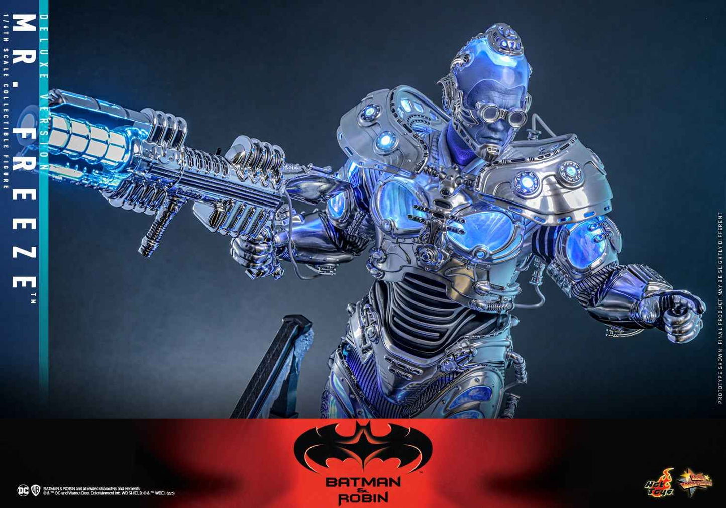 DC Comics ~ Hot Toys ~ "Batman and Robin" Mr. Freeze Regular Edition MMS799 & Deluxe Edition MMS800 ~ Licensed Action Figure - Santoryu Resins Collectors