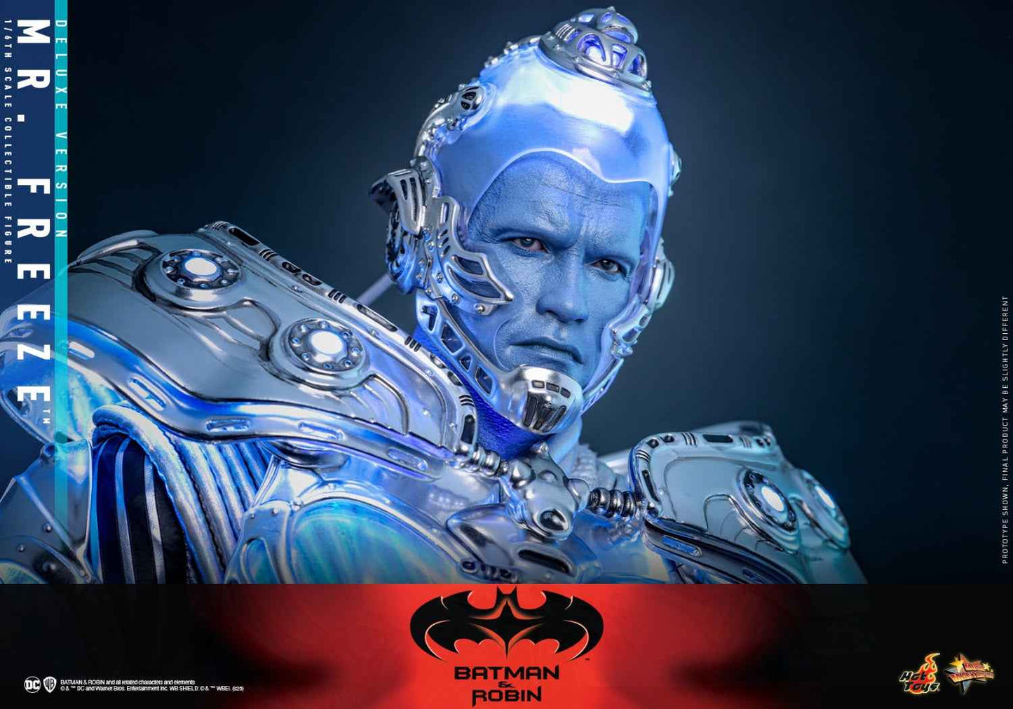 DC Comics ~ Hot Toys ~ "Batman and Robin" Mr. Freeze Regular Edition MMS799 & Deluxe Edition MMS800 ~ Licensed Action Figure - Santoryu Resins Collectors