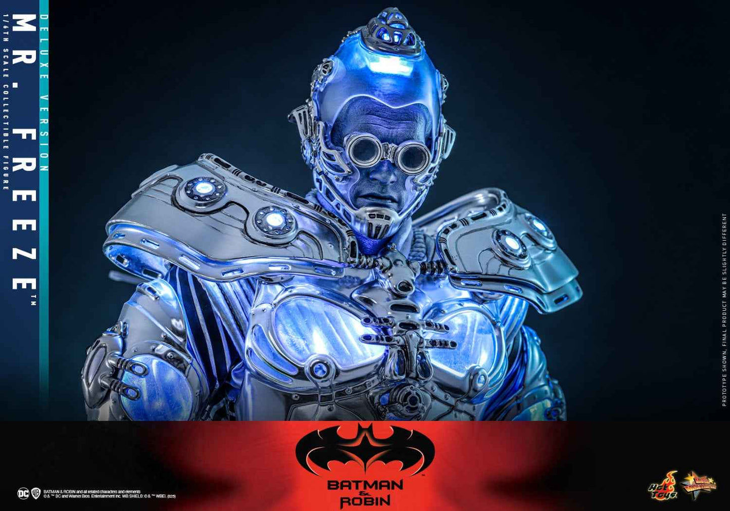 DC Comics ~ Hot Toys ~ "Batman and Robin" Mr. Freeze Regular Edition MMS799 & Deluxe Edition MMS800 ~ Licensed Action Figure - Santoryu Resins Collectors