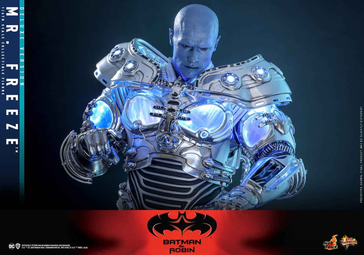 DC Comics ~ Hot Toys ~ "Batman and Robin" Mr. Freeze Regular Edition MMS799 & Deluxe Edition MMS800 ~ Licensed Action Figure - Santoryu Resins Collectors