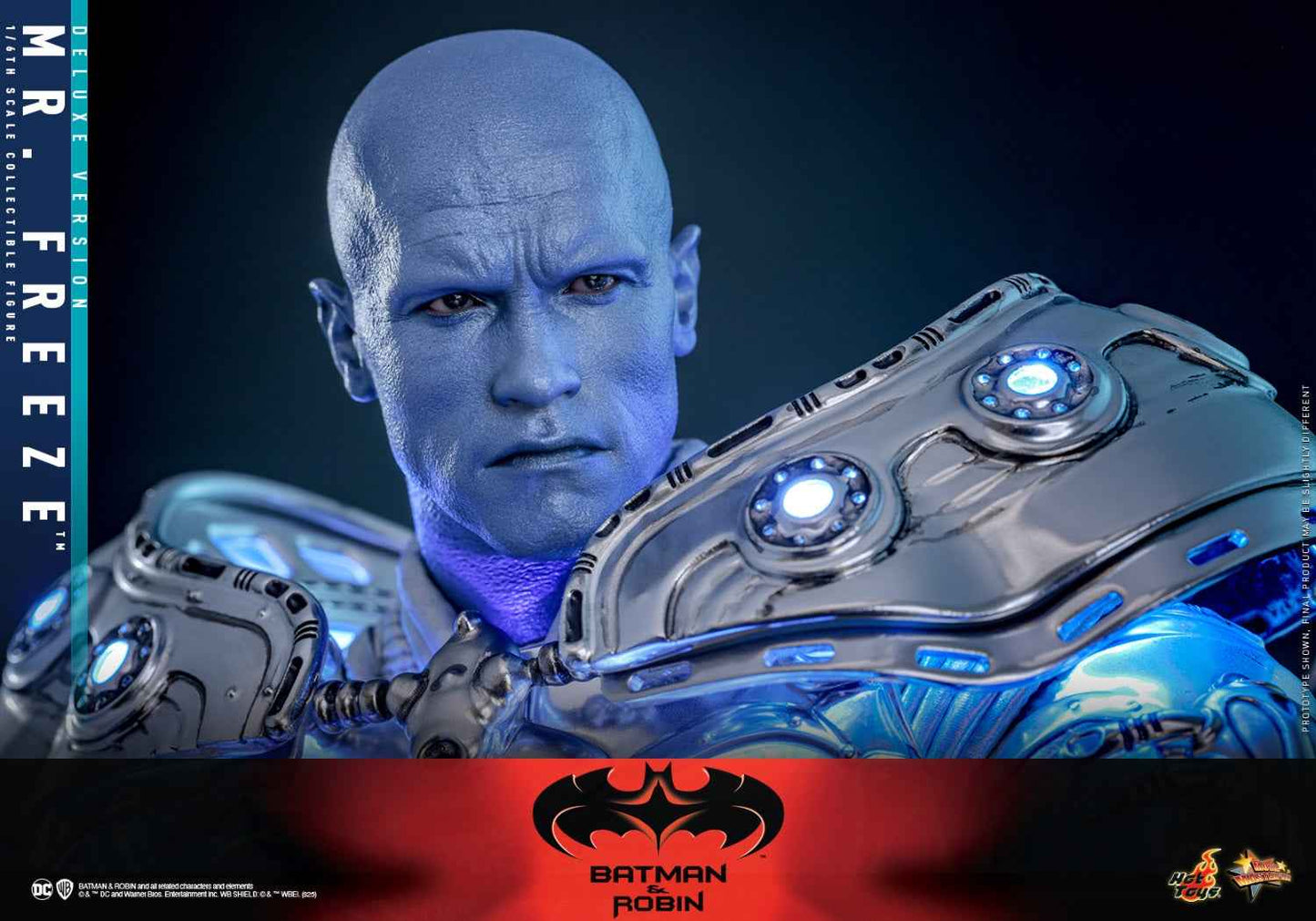 DC Comics ~ Hot Toys ~ "Batman and Robin" Mr. Freeze Regular Edition MMS799 & Deluxe Edition MMS800 ~ Licensed Action Figure - Santoryu Resins Collectors