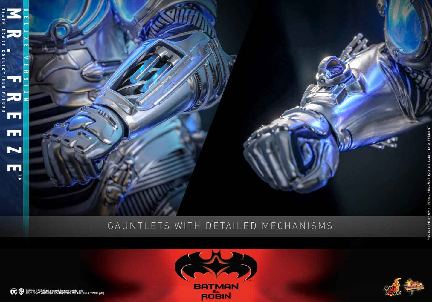 DC Comics ~ Hot Toys ~ "Batman and Robin" Mr. Freeze Regular Edition MMS799 & Deluxe Edition MMS800 ~ Licensed Action Figure - Santoryu Resins Collectors