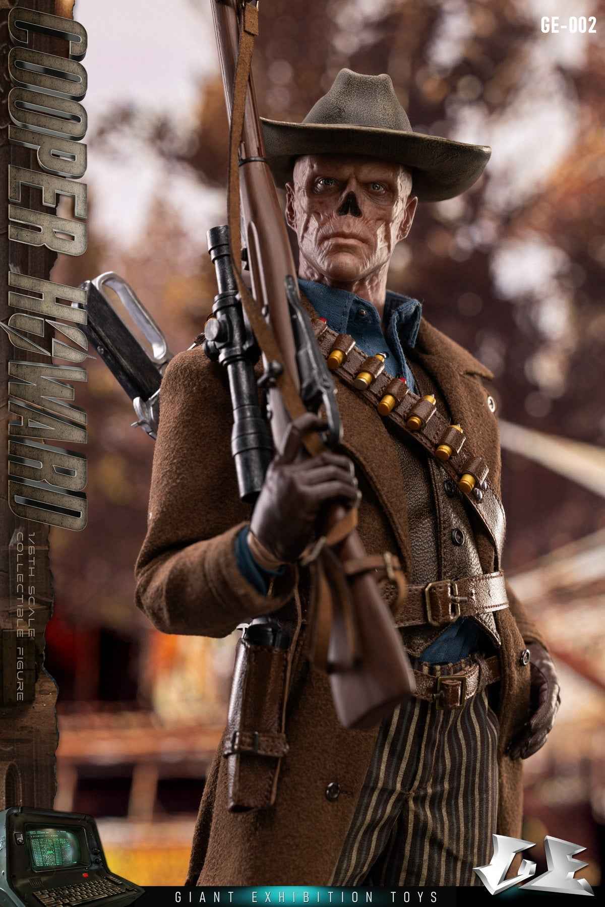 Fallout Giant Exhibition Toys The Ghoul Cooper Howard GE-002 Licensed Action Figure - Santoryu Resins Collectors