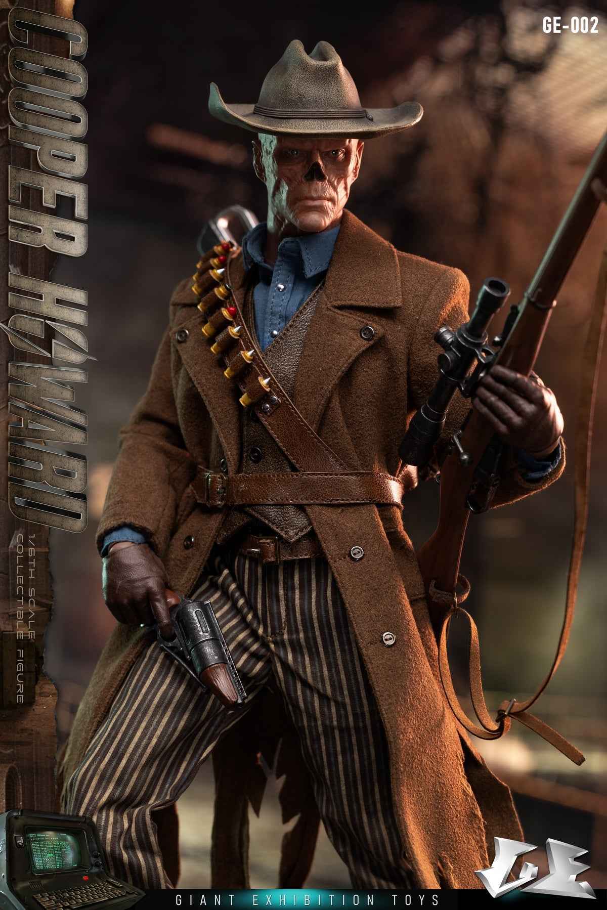 Fallout Giant Exhibition Toys The Ghoul Cooper Howard GE-002 Licensed Action Figure - Santoryu Resins Collectors