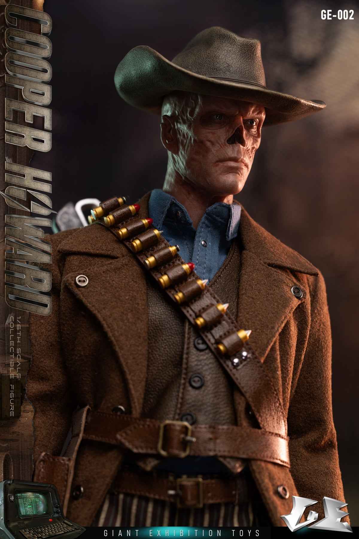Fallout Giant Exhibition Toys The Ghoul Cooper Howard GE-002 Licensed Action Figure - Santoryu Resins Collectors