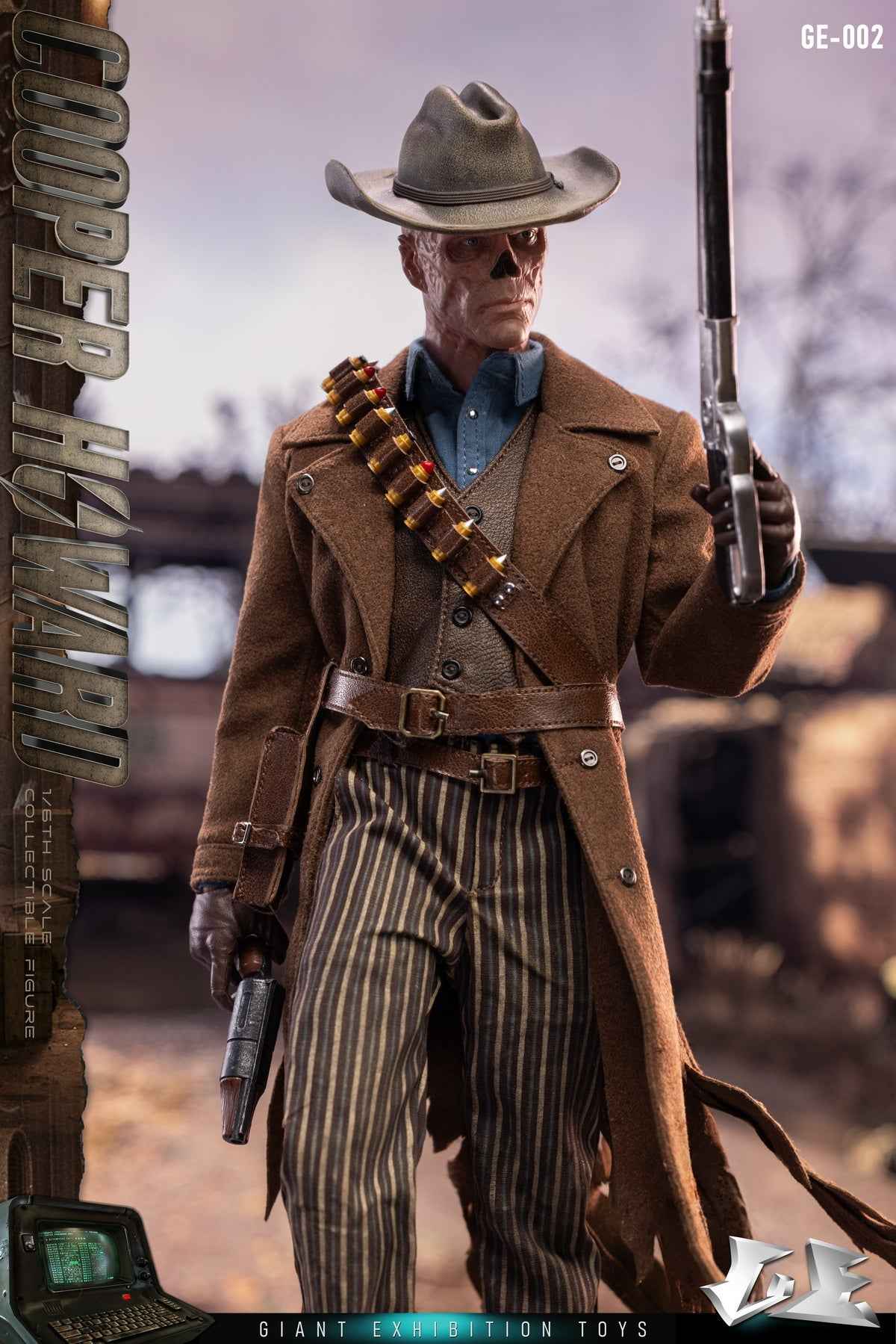 Fallout Giant Exhibition Toys The Ghoul Cooper Howard GE-002 Licensed Action Figure - Santoryu Resins Collectors