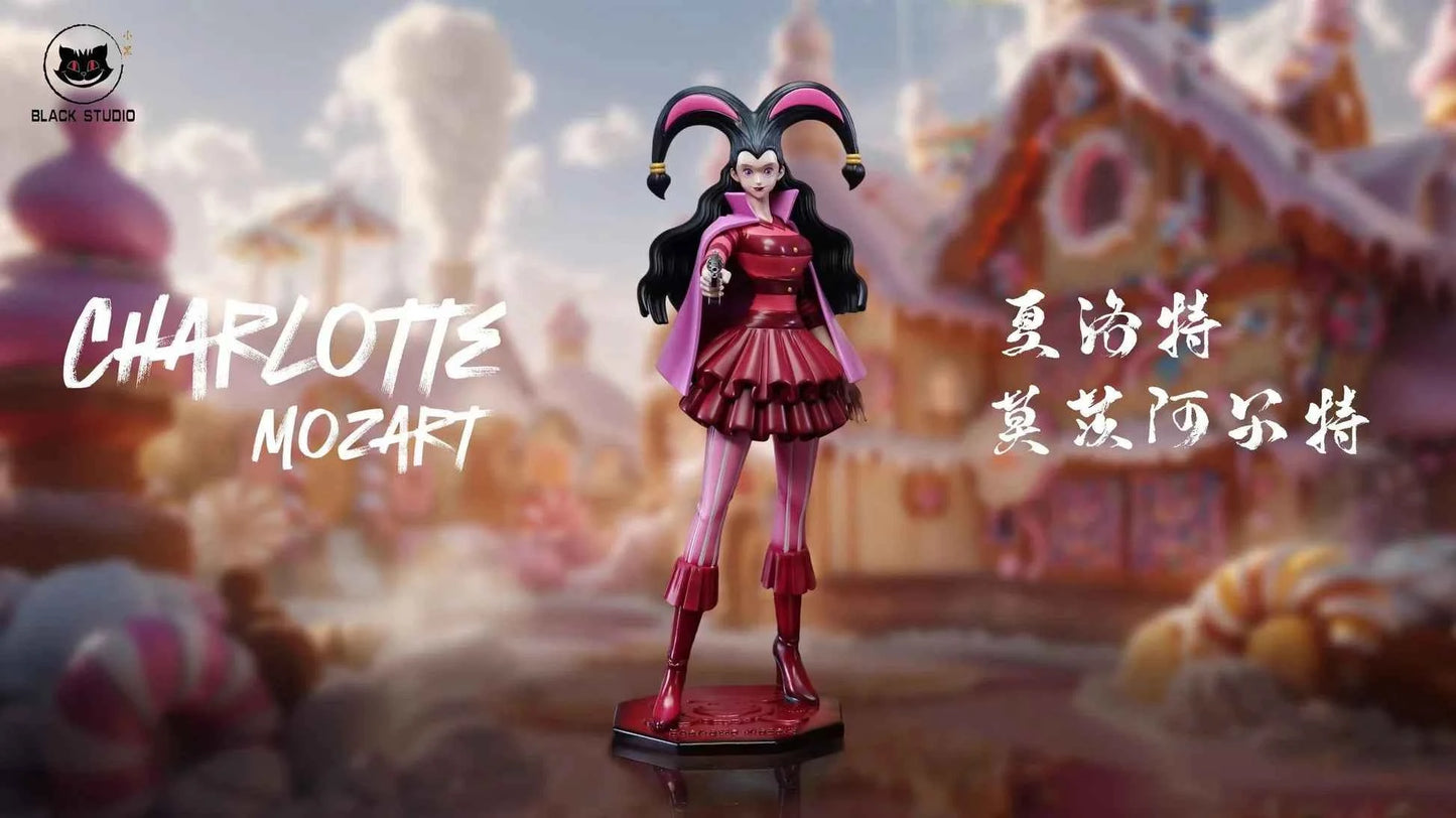 One Piece ~ Black Studio ~ Charlotte Mozart x Myukuru x Effilee x Broye ~ GK Resin Statue - Santoryu Resins Collectors