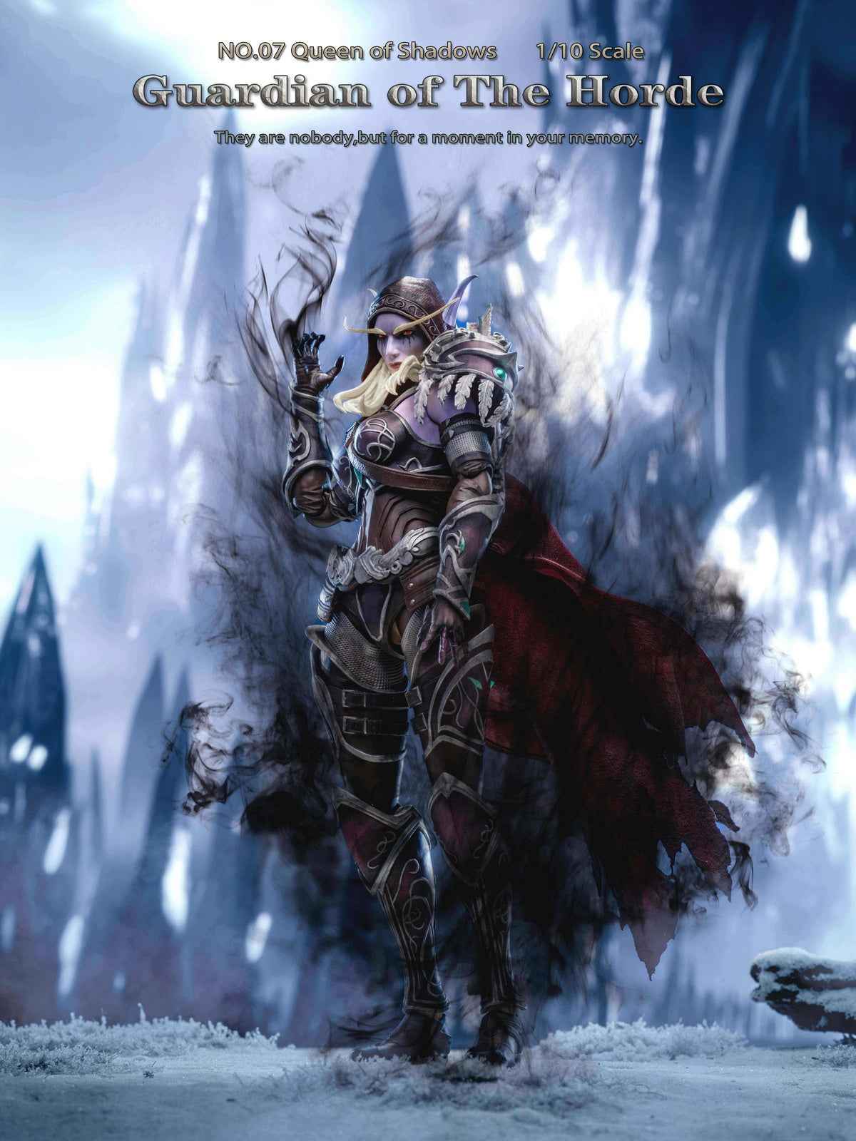 World of Warcraft ~ Grey Knight Studio ~ Queen of Shadows Sylvanas Windrunner ~ Action Figure - Santoryu Resins Collectors
