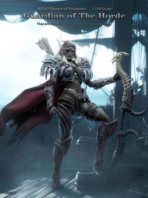 World of Warcraft ~ Grey Knight Studio ~ Queen of Shadows Sylvanas Windrunner ~ Action Figure - Santoryu Resins Collectors
