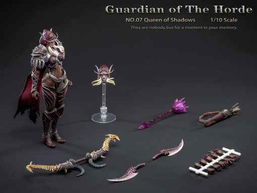 World of Warcraft ~ Grey Knight Studio ~ Queen of Shadows Sylvanas Windrunner ~ Action Figure - Santoryu Resins Collectors