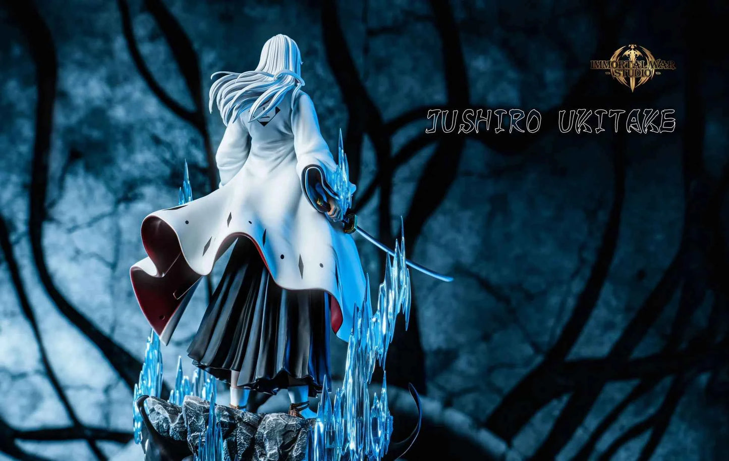 Bleach: Thousand Year Blood War ~ Immortal War (IW) Studio ~ Jushiro Ukitake ~ Resin Statue - Santoryu Resins Collectors