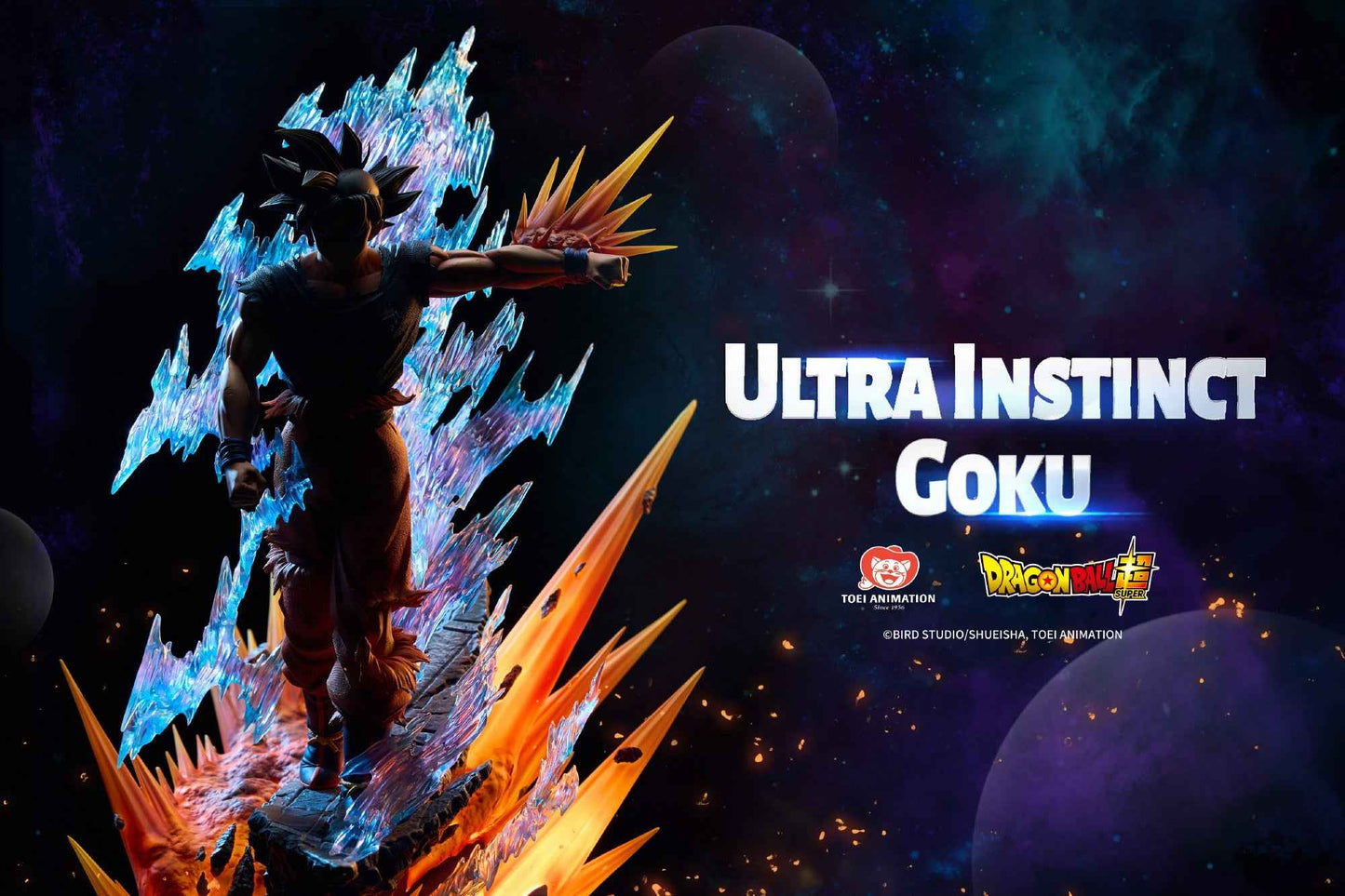 Dragon Ball Light Year Studio & Toei Animation Ultra Instinct Son Goku Licensed Resin Statue - Santoryu Resins Collectors