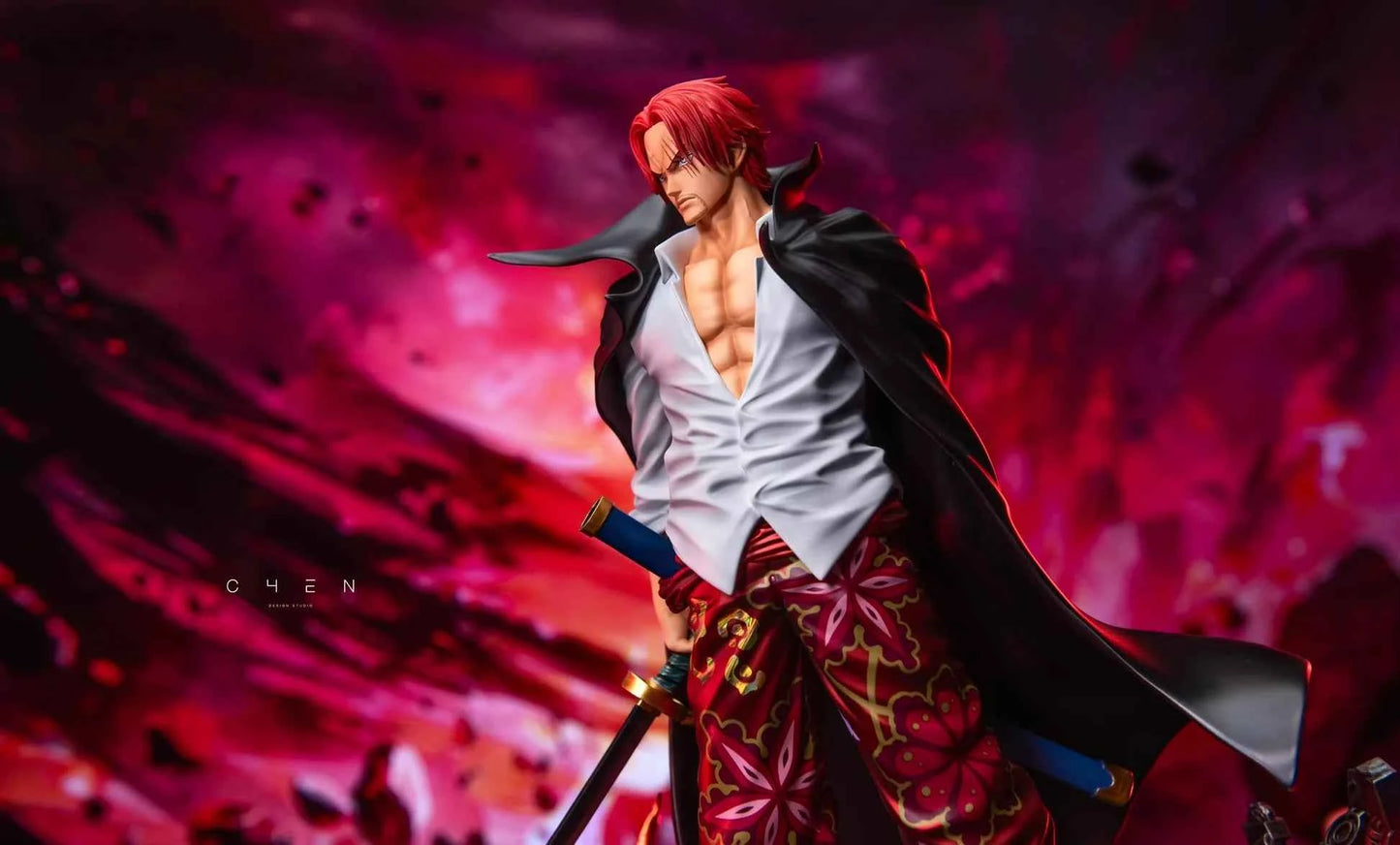 One Piece LX Studio Shanks V2 Resin Statue - Santoryu Resins Collectors