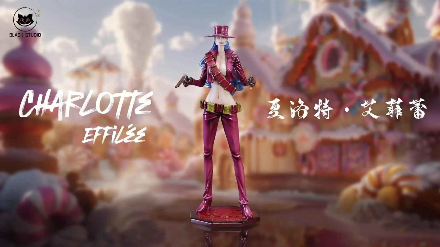 One Piece ~ Black Studio ~ Charlotte Mozart x Myukuru x Effilee x Broye ~ GK Resin Statue - Santoryu Resins Collectors