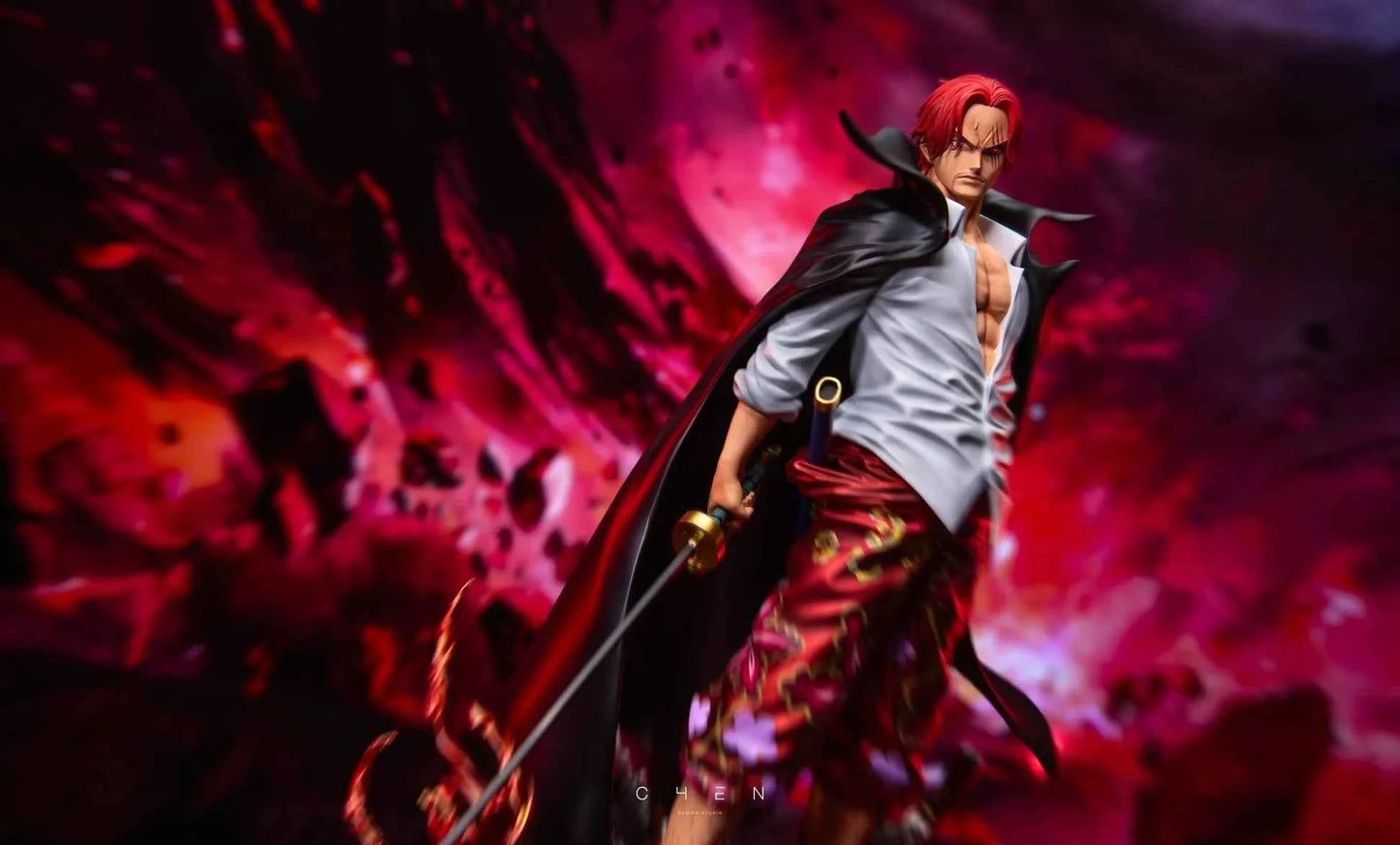 One Piece LX Studio Shanks V2 Resin Statue - Santoryu Resins Collectors