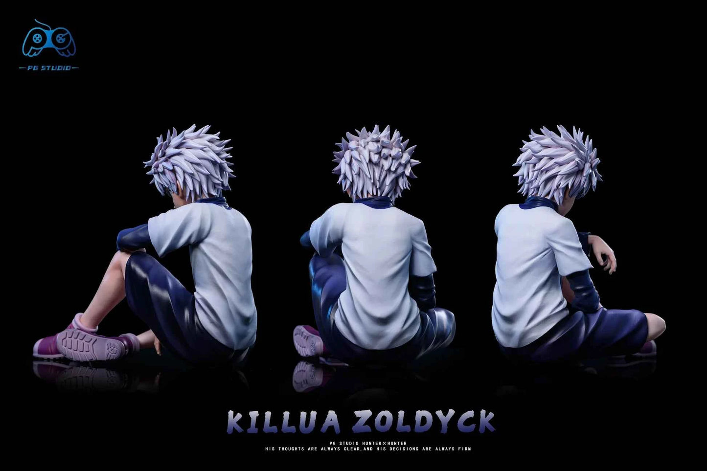 HUNTER x HUNTER ~ PG Studio ~ Seated Angry Gon Freecss x Killua Zoldyck ~ Resin Statue - Santoryu Resins Collectors
