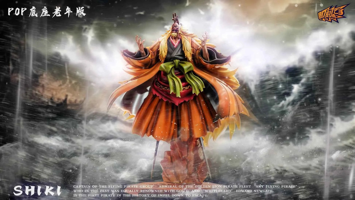 One Piece ~ Ji Ke Studio ~ Old Era Shiki ~ Resin Statue - Santoryu Resins Collectors