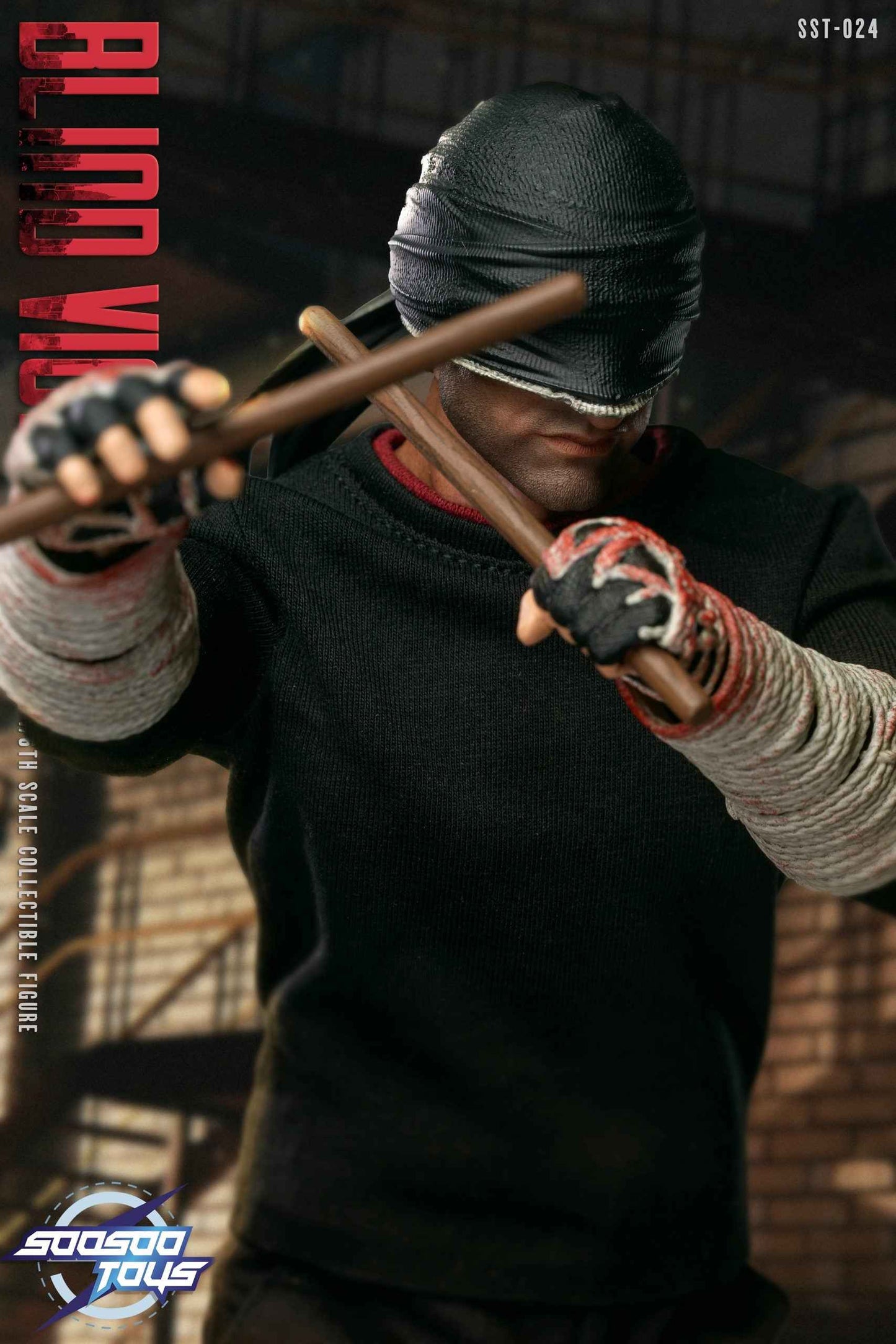 Marvel ~ Soosootoys ~ Daredevil SST-024 ~ Action Figure (3rd party) - Santoryu Resins Collectors